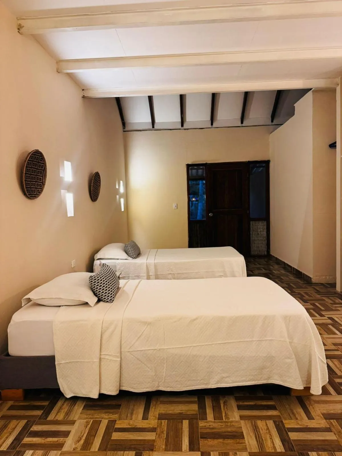 Photo of the whole room, Bed in Rosario EcoHotel