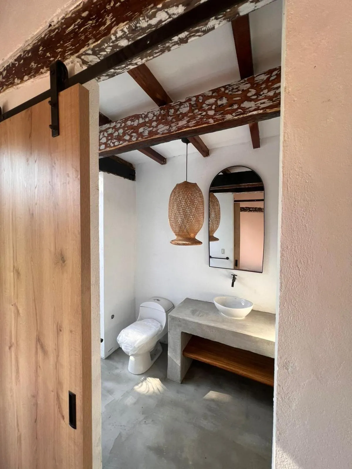 Bathroom in Rosario EcoHotel