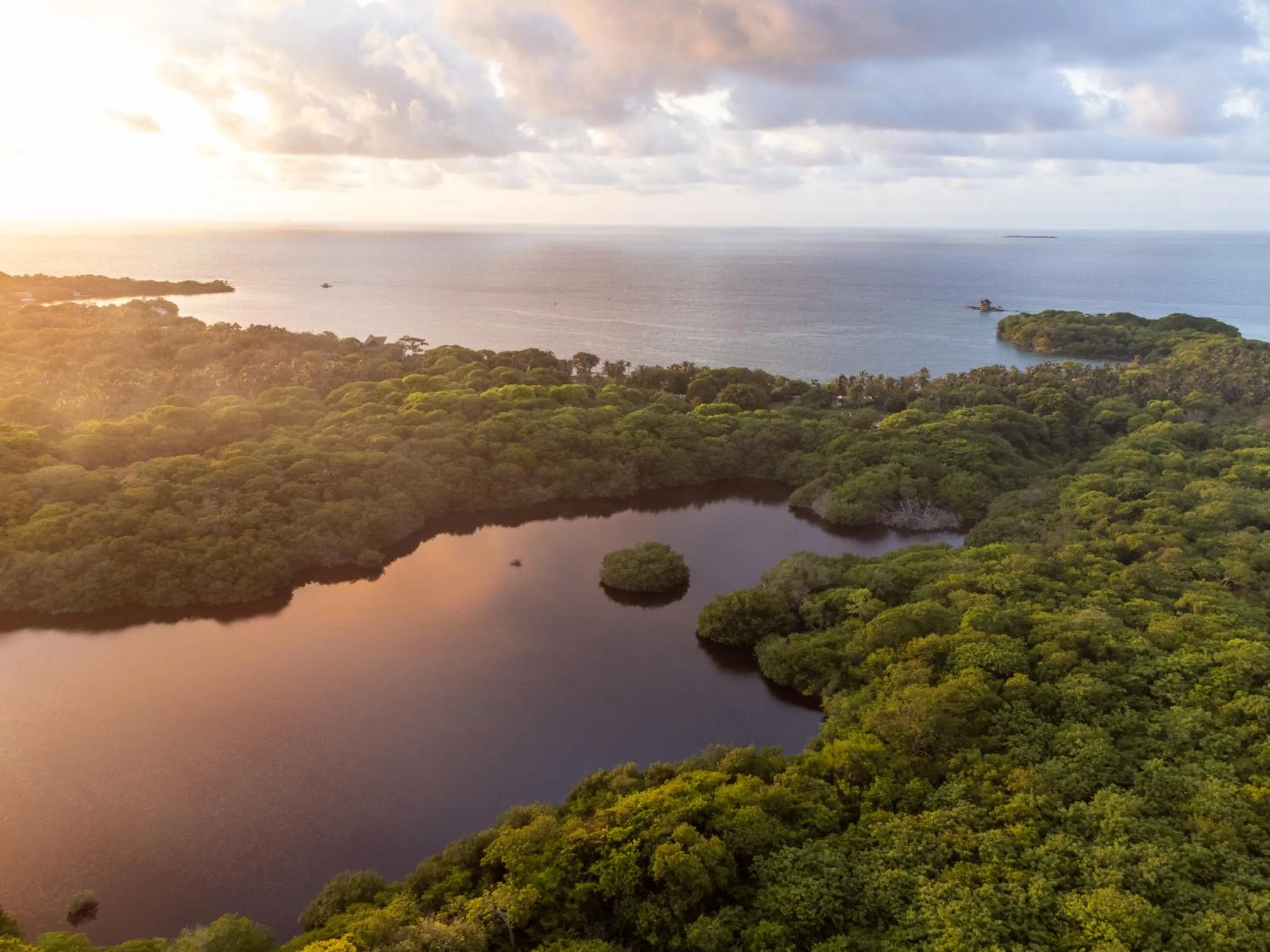 Natural landscape in Rosario EcoHotel