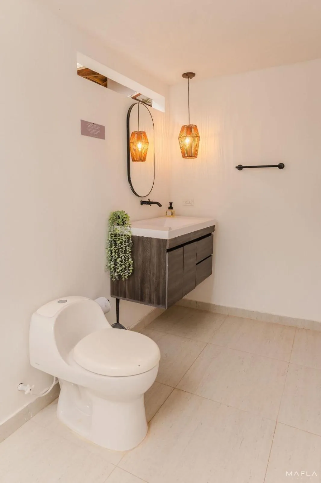 Bathroom in Rosario EcoHotel