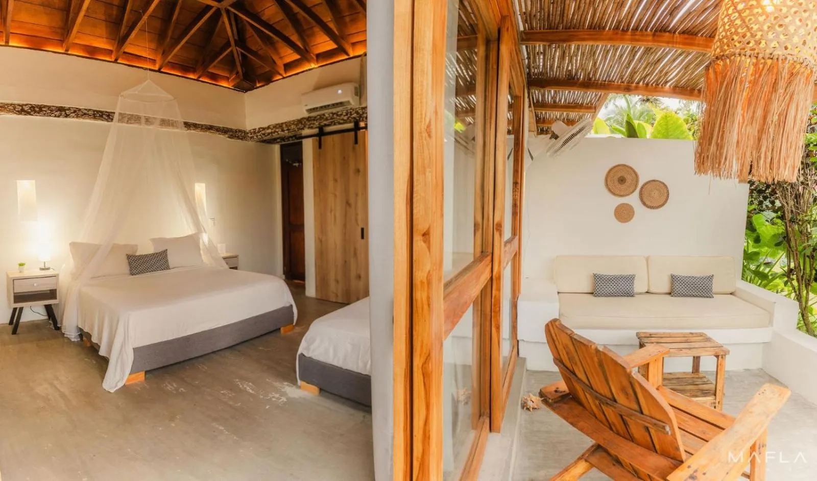 Bed in Rosario EcoHotel