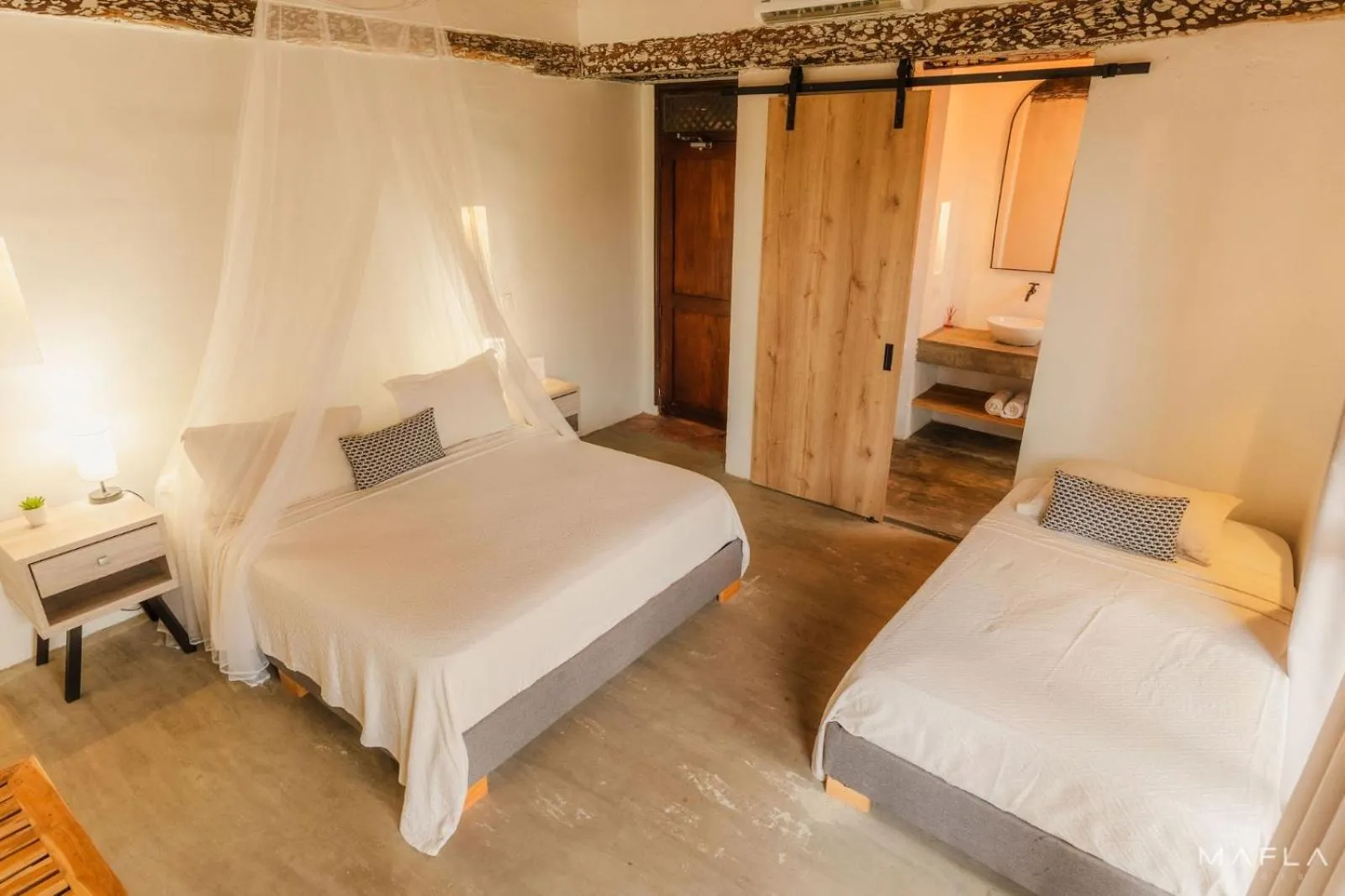 Bed in Rosario EcoHotel