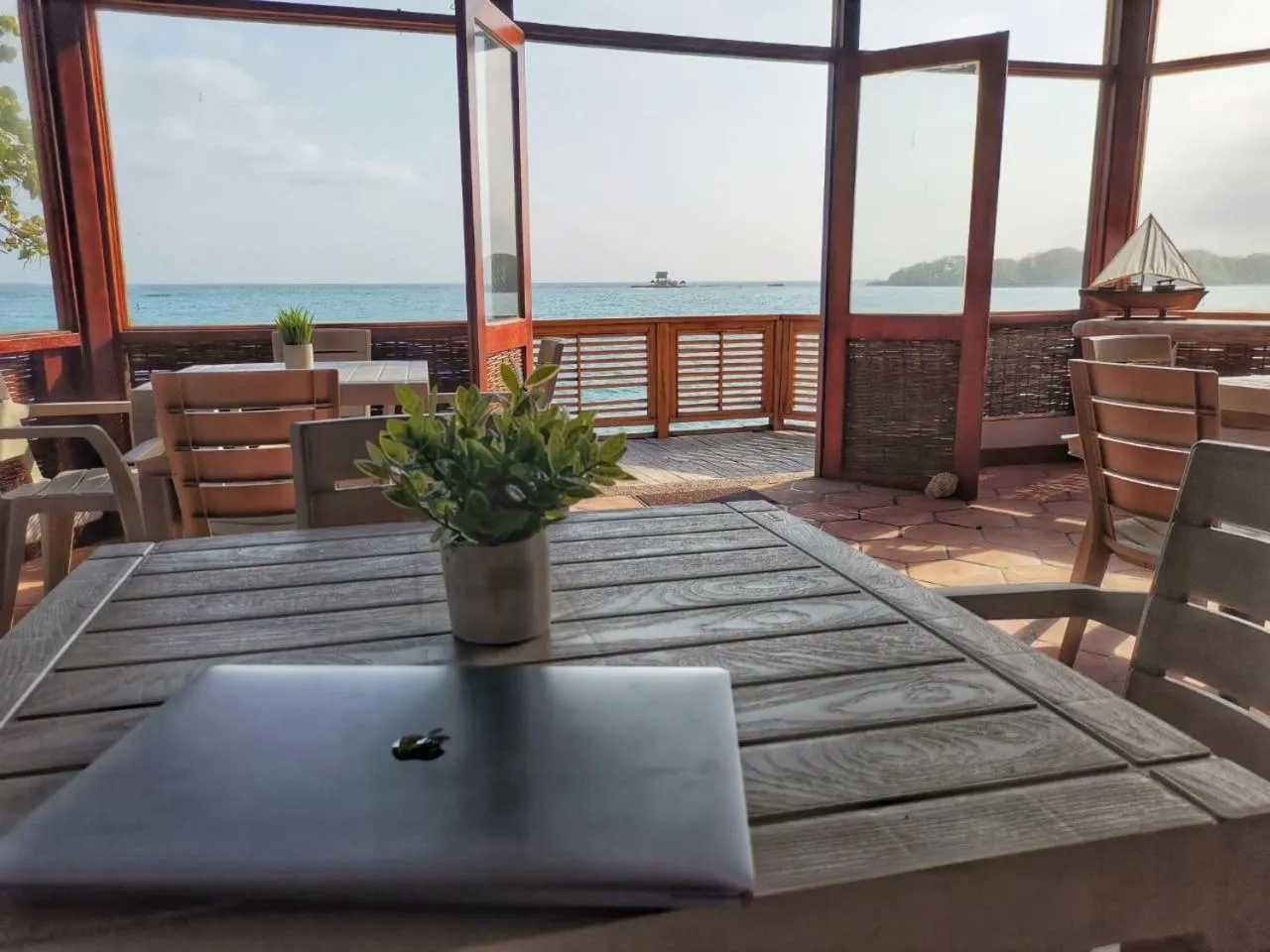 Balcony/Terrace in Rosario EcoHotel