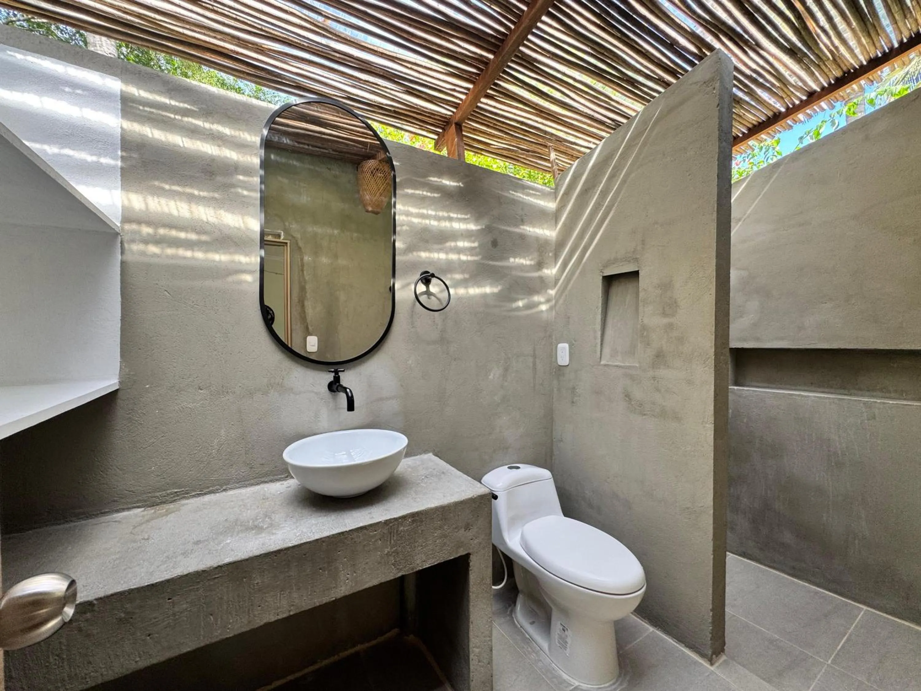 Bathroom in Rosario EcoHotel