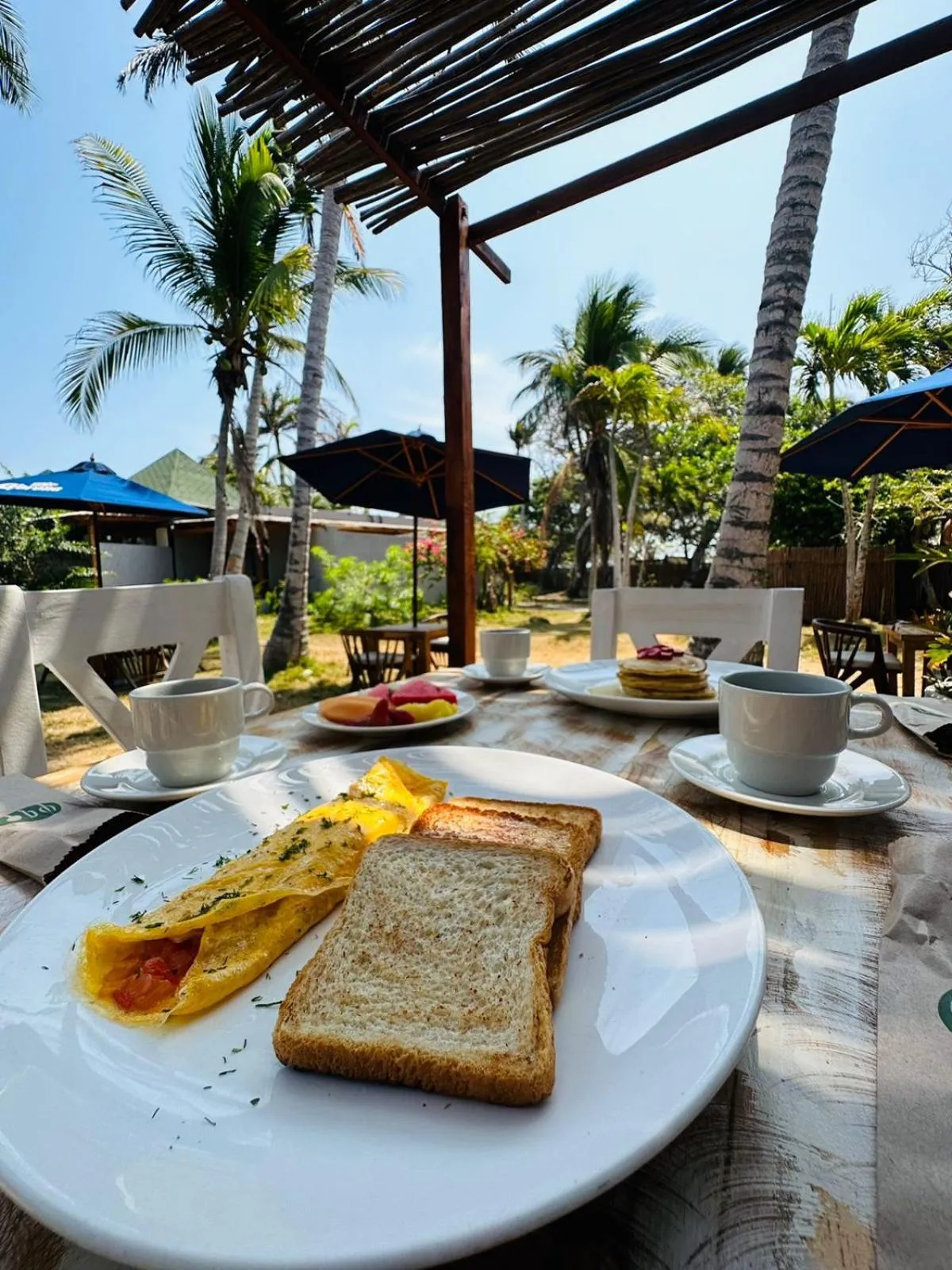 Patio in Rosario EcoHotel