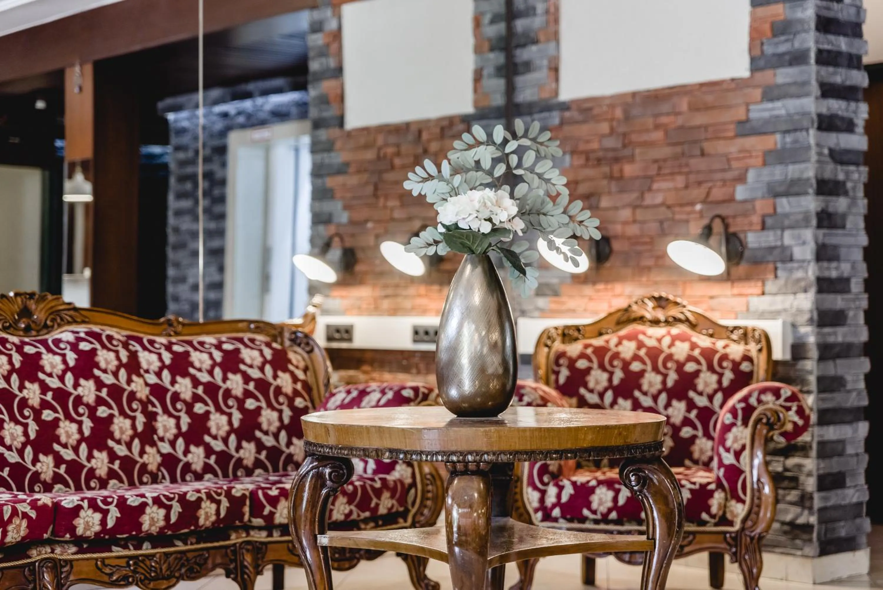 Lobby or reception in Hotel Hoffinger