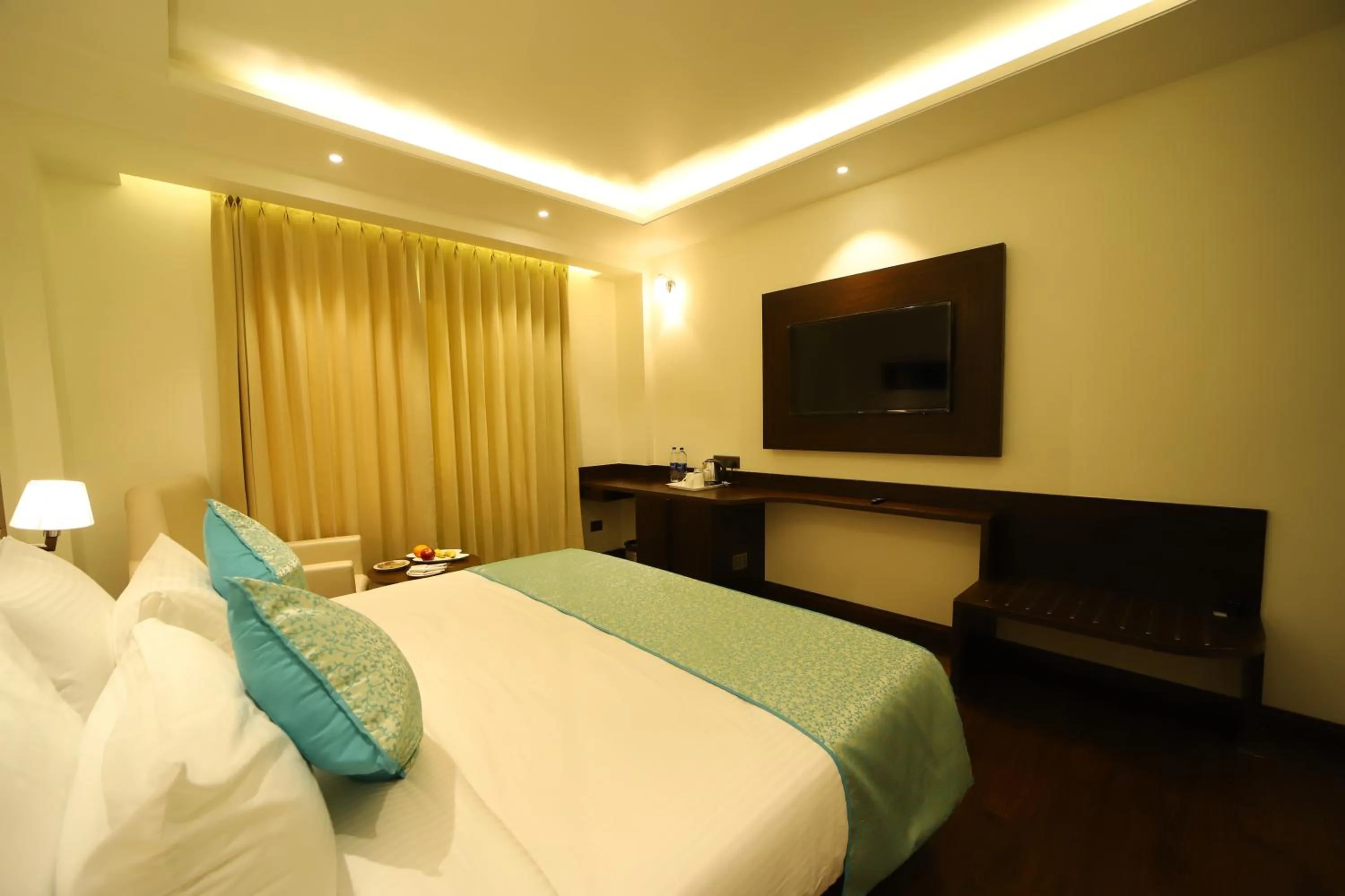 Photo of the whole room, Bed in Hotel DVIJ INN