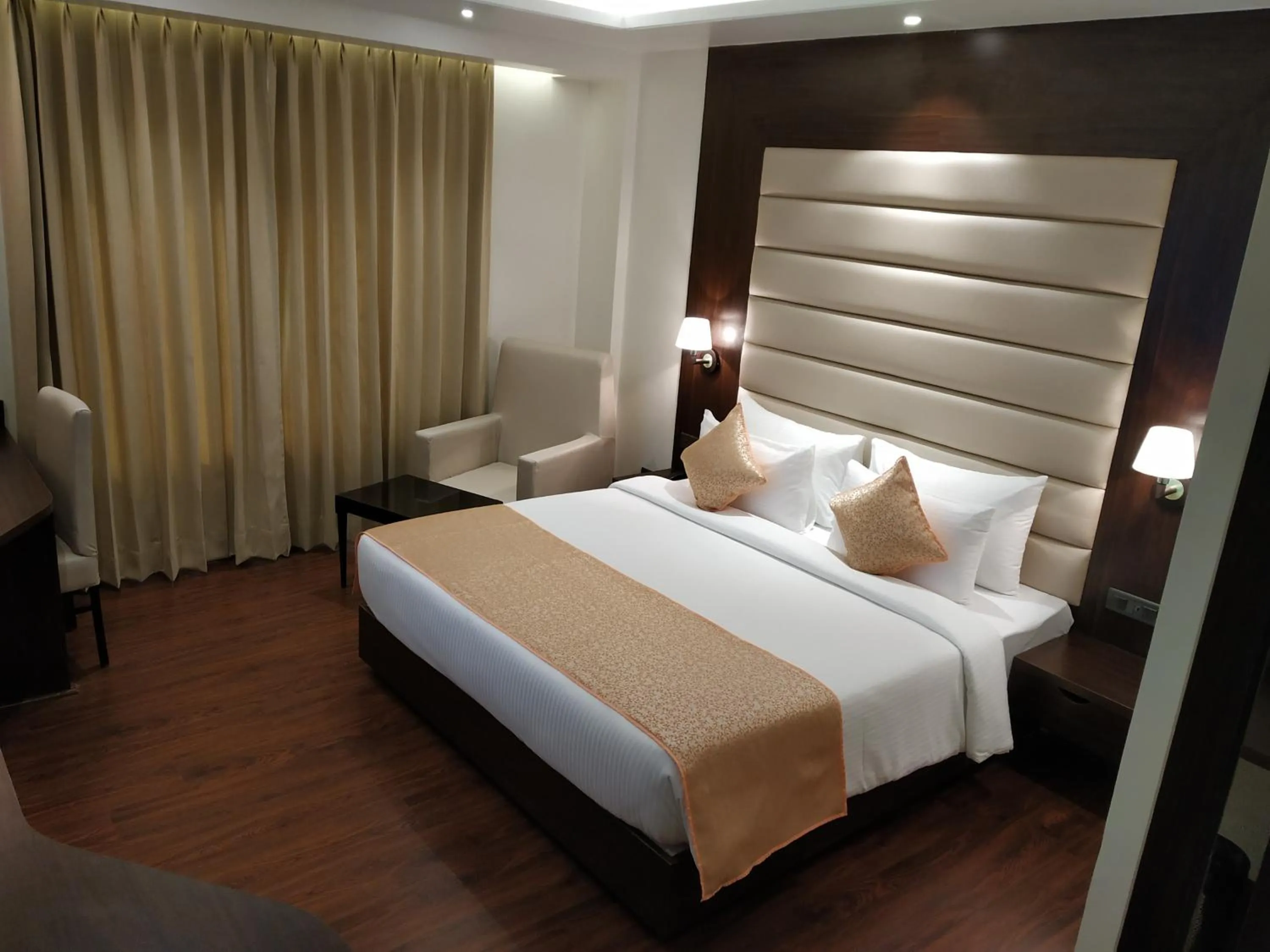 Bed in Hotel DVIJ INN