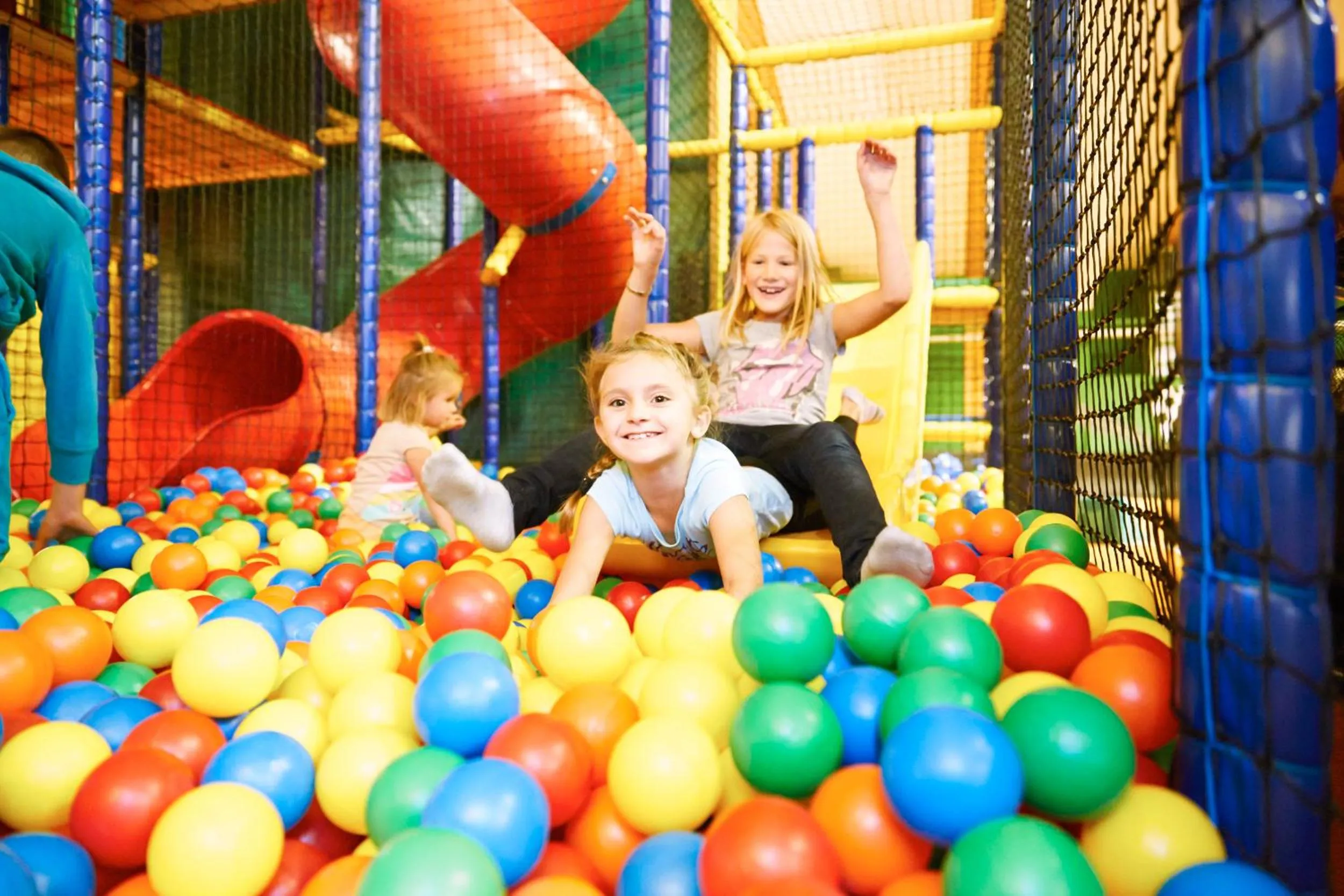 Children play ground in Hotel Pension Sonnleiten