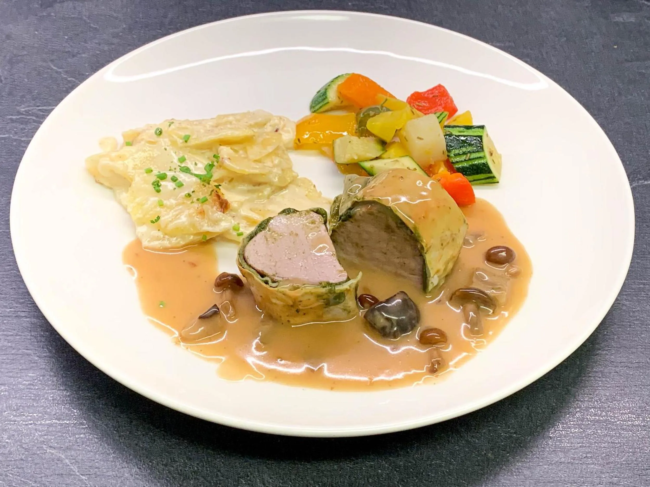 Dinner in Hotel Pension Sonnleiten