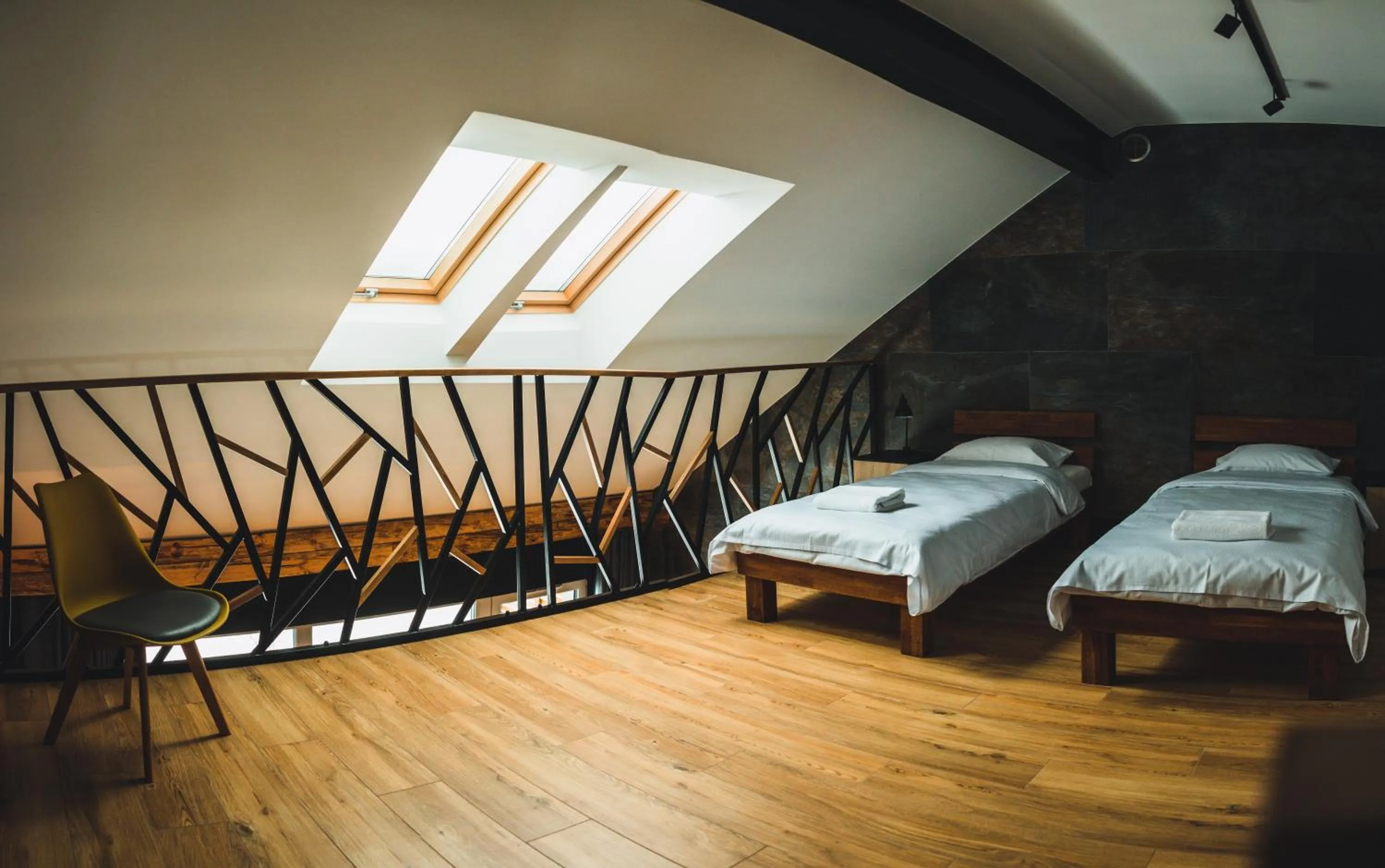 Bed in Apartamenty Pod Stokiem 200 m do kolejki Na Skrzyczne - szczyrk apartamenty