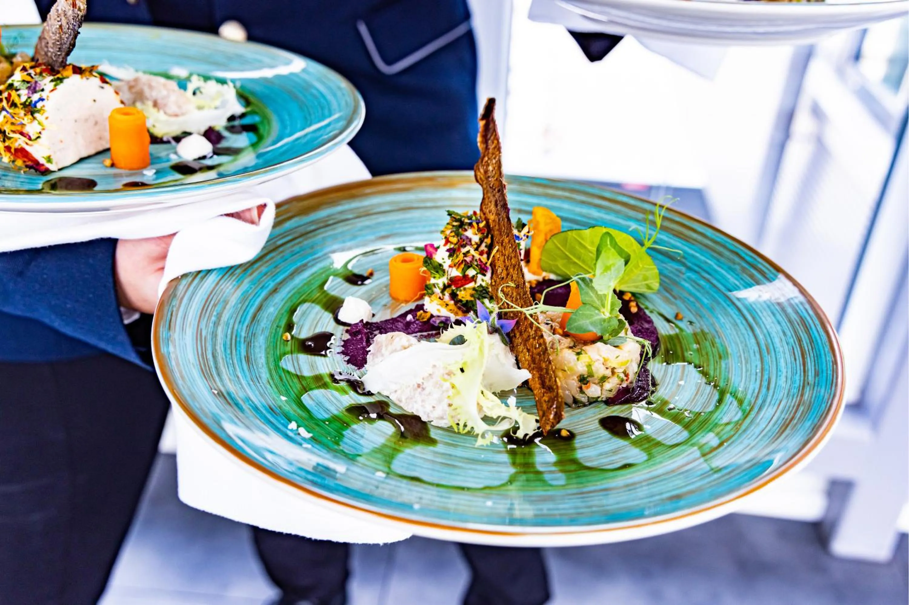 Restaurant/places to eat in NOVAPARK Flugzeughotel Graz