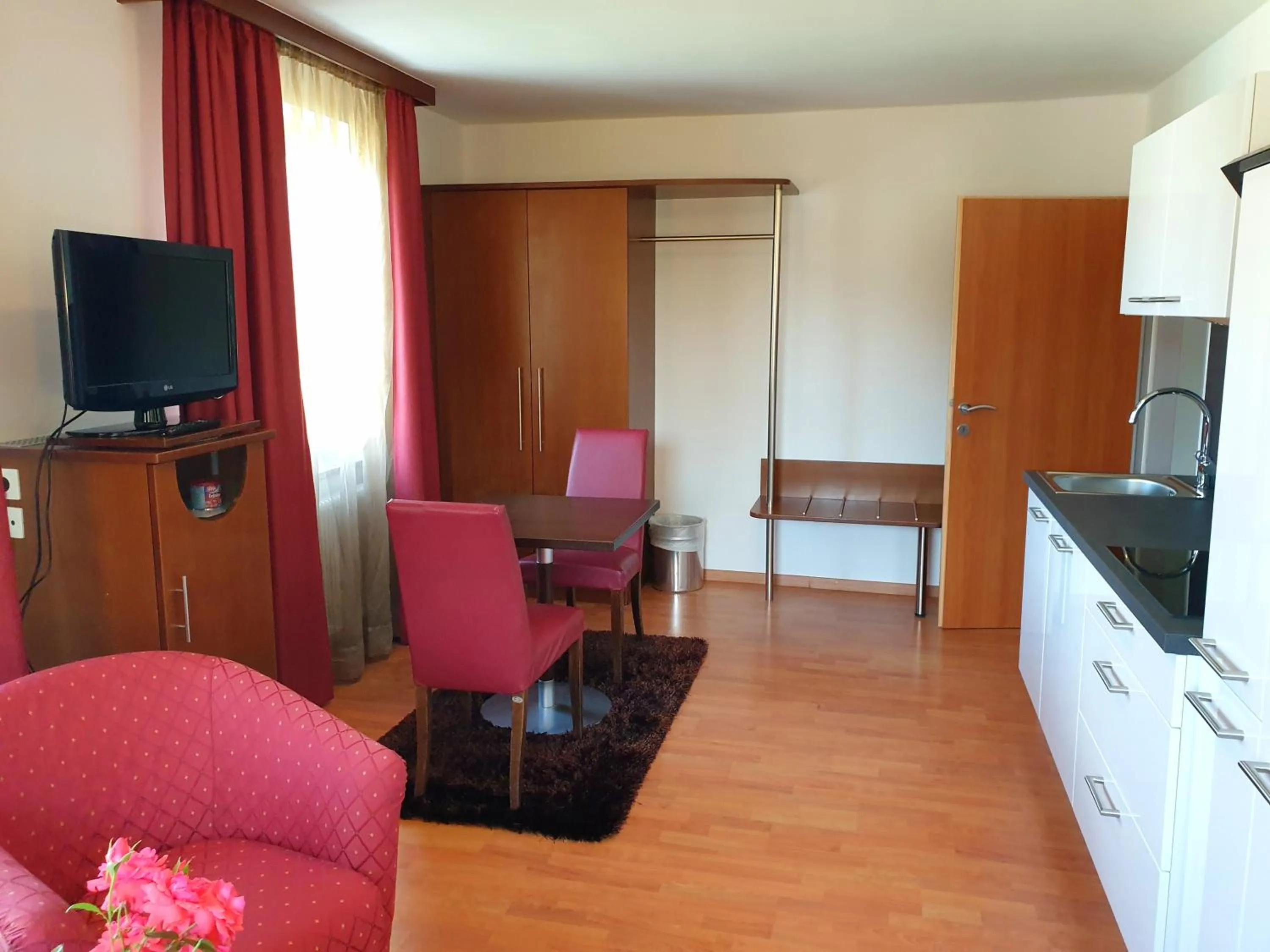 Kitchen or kitchenette in Hotel Via Roma