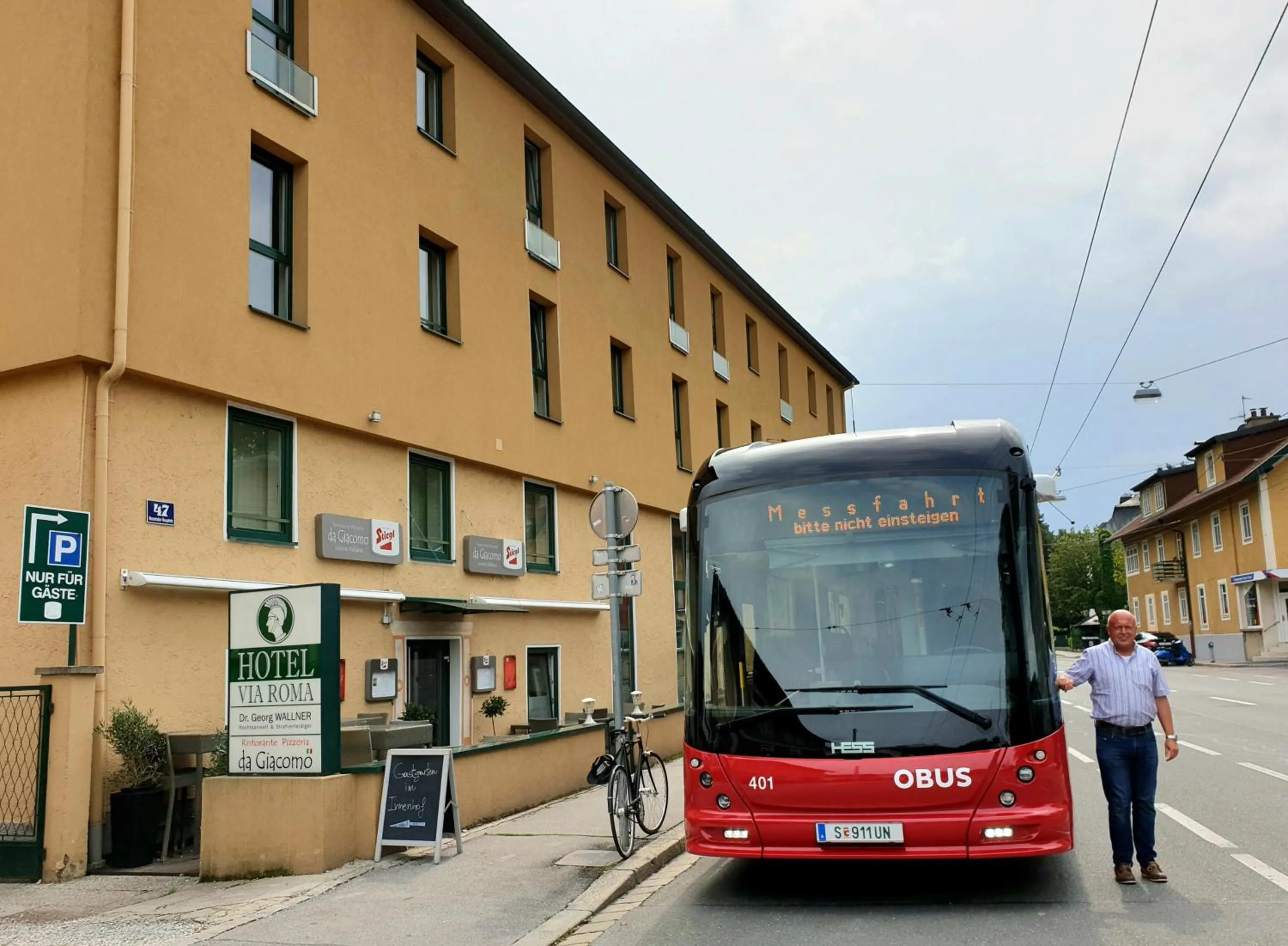 Facade/entrance in Hotel Via Roma