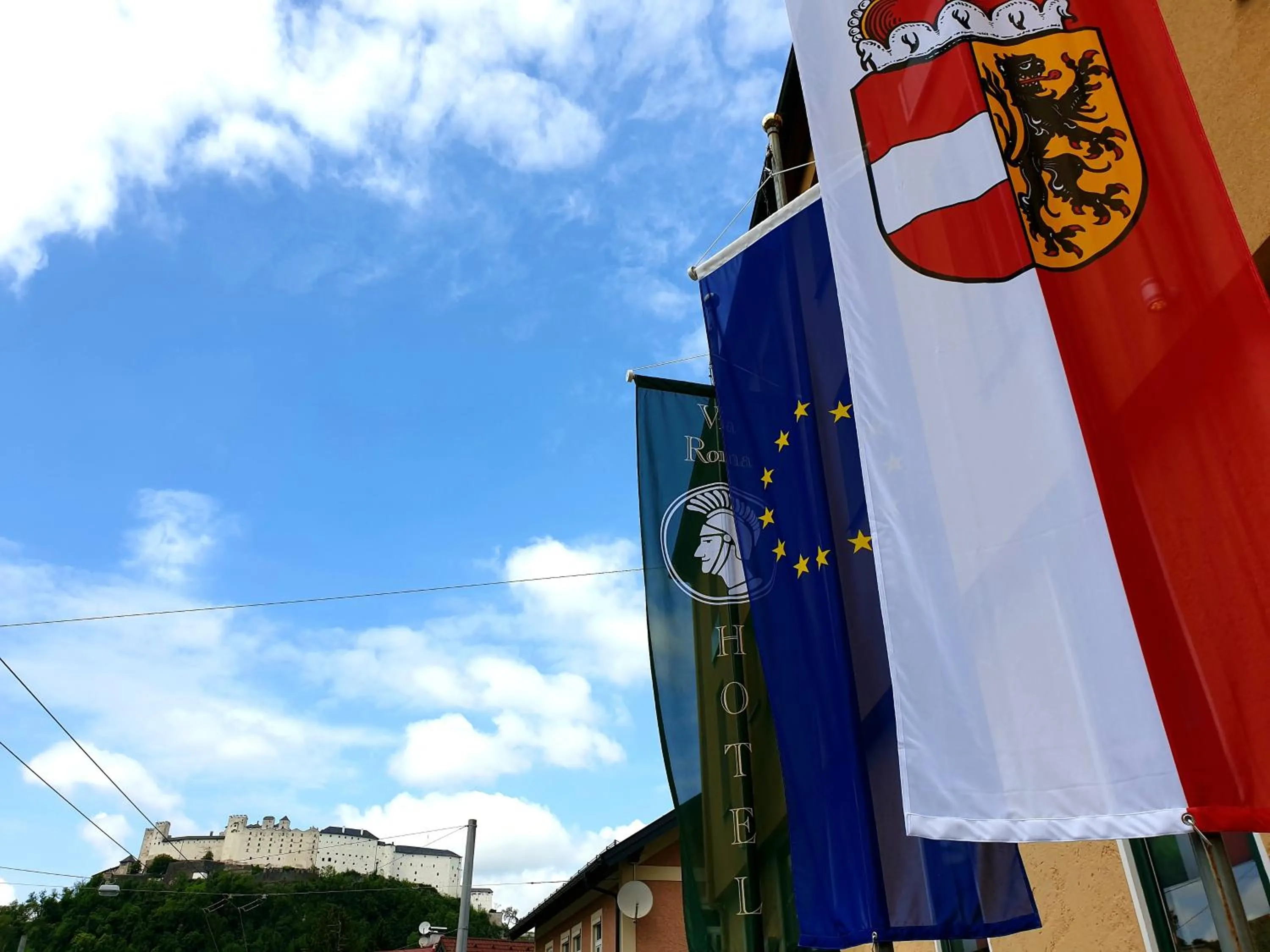 Property building in Hotel Via Roma