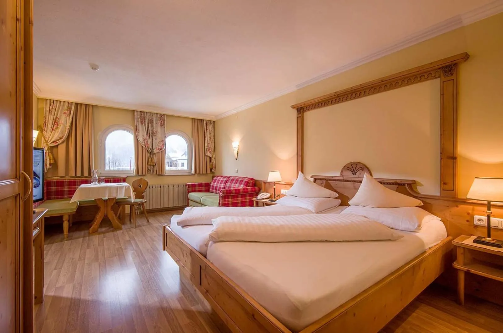 Bed in Das Rotspitz Adults - only