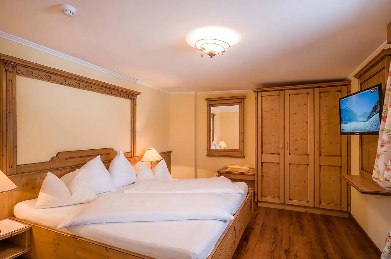 Bed in Das Rotspitz Adults - only