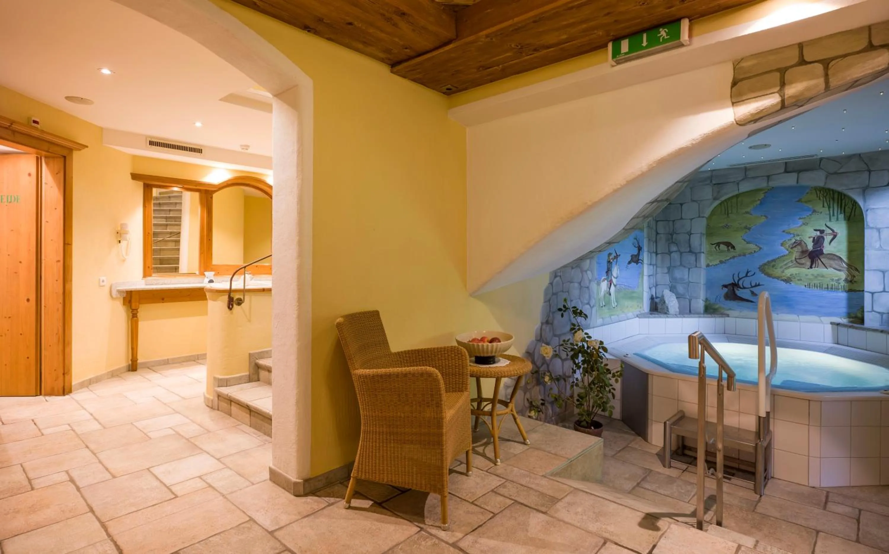 Hot Tub in Das Rotspitz Adults - only