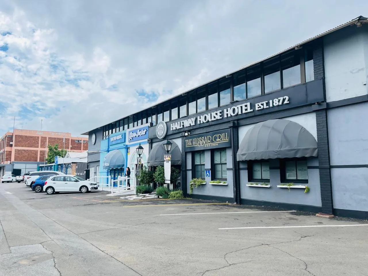 Property building in Halfway House Hotel