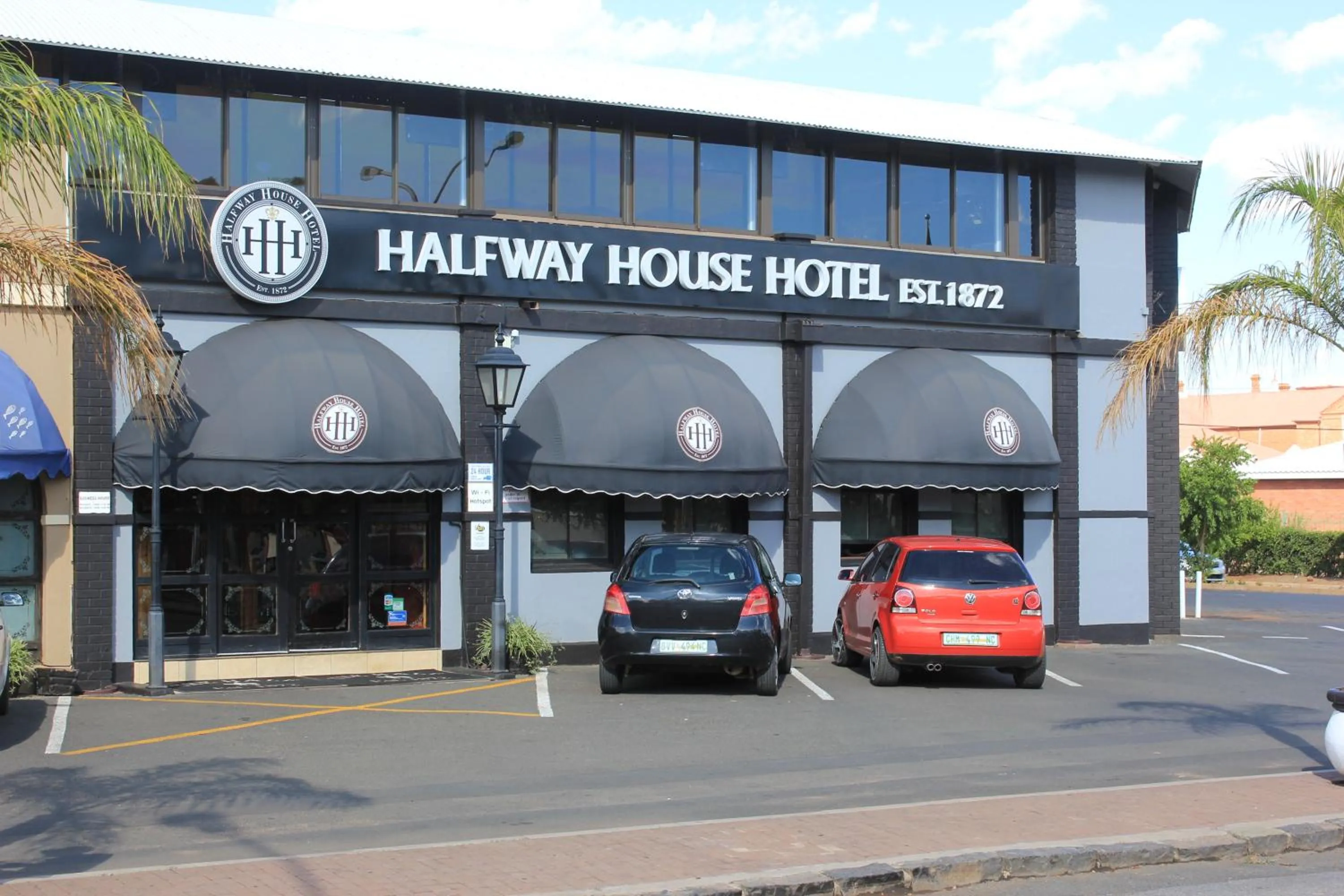 Property building in Halfway House Hotel