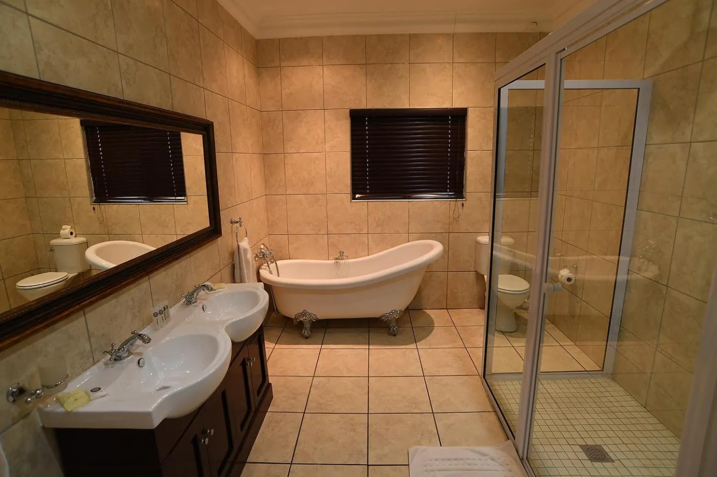 Shower in Halfway House Hotel