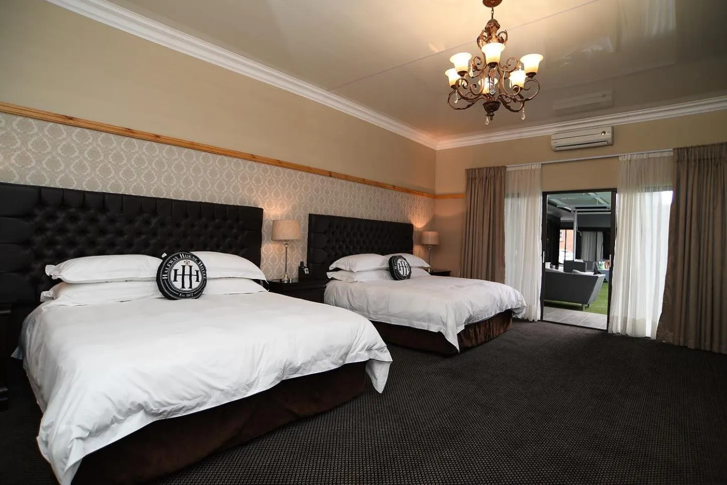 Bed in Halfway House Hotel