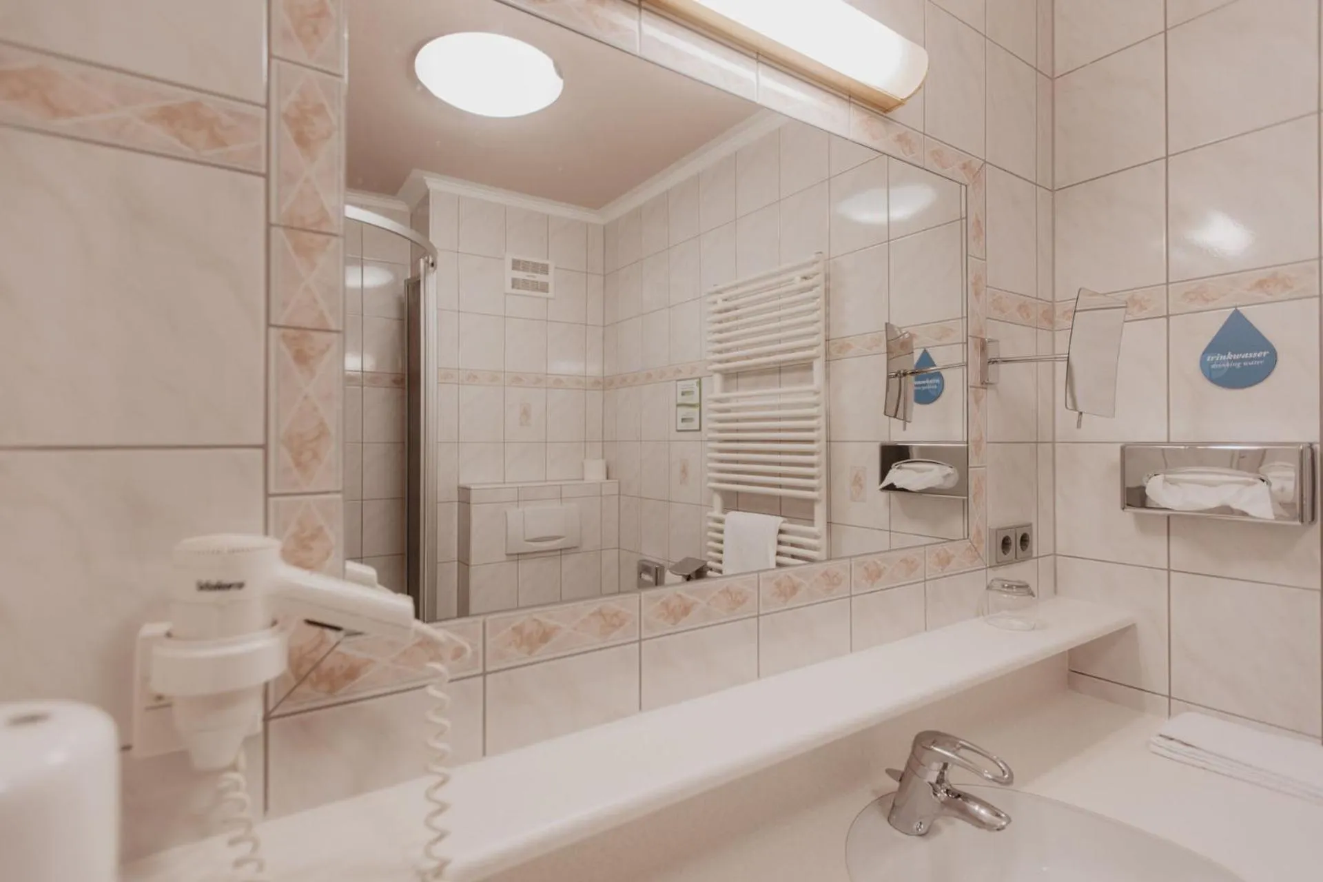 Bathroom in Parkhotel Matrei