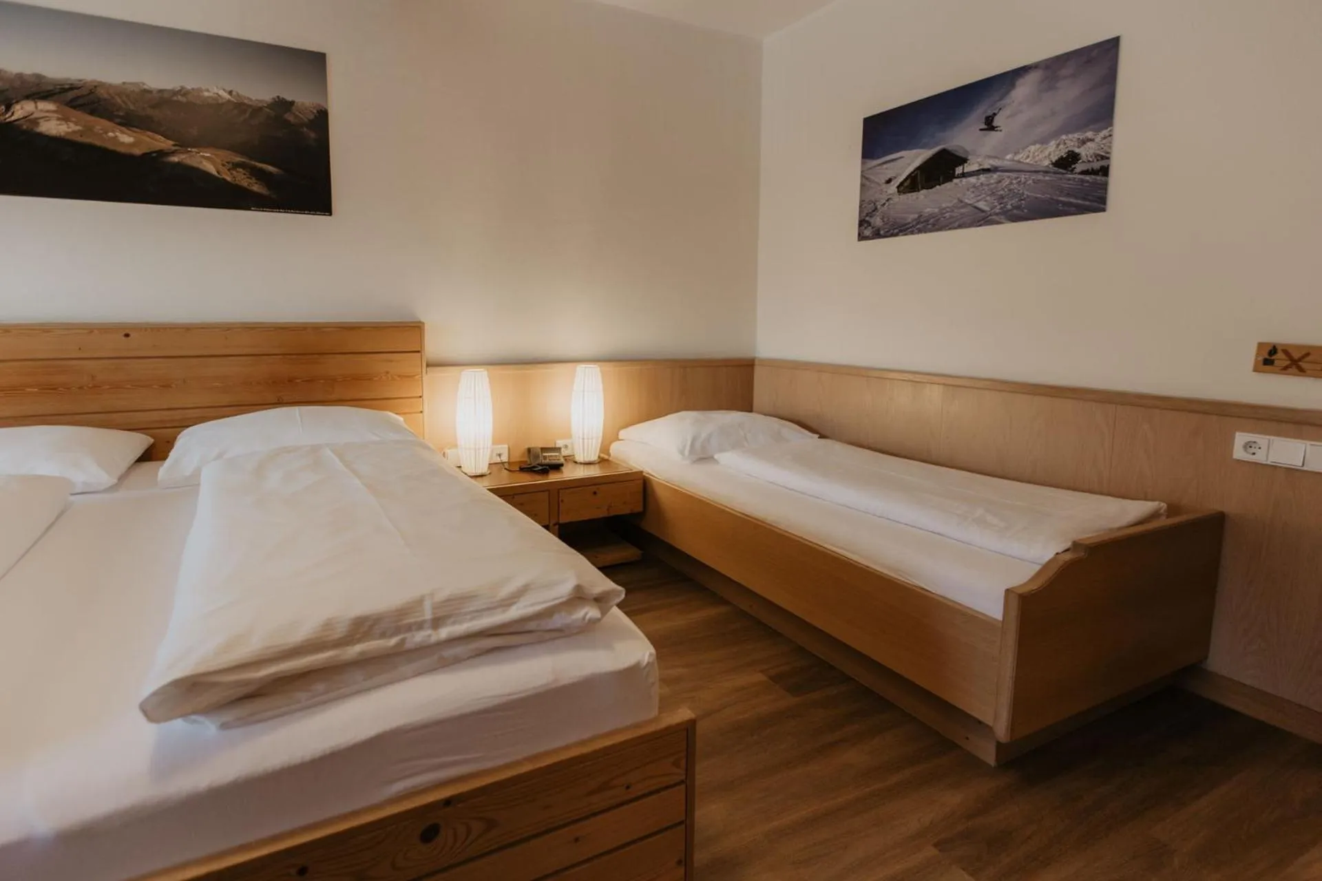 Bed in Parkhotel Matrei