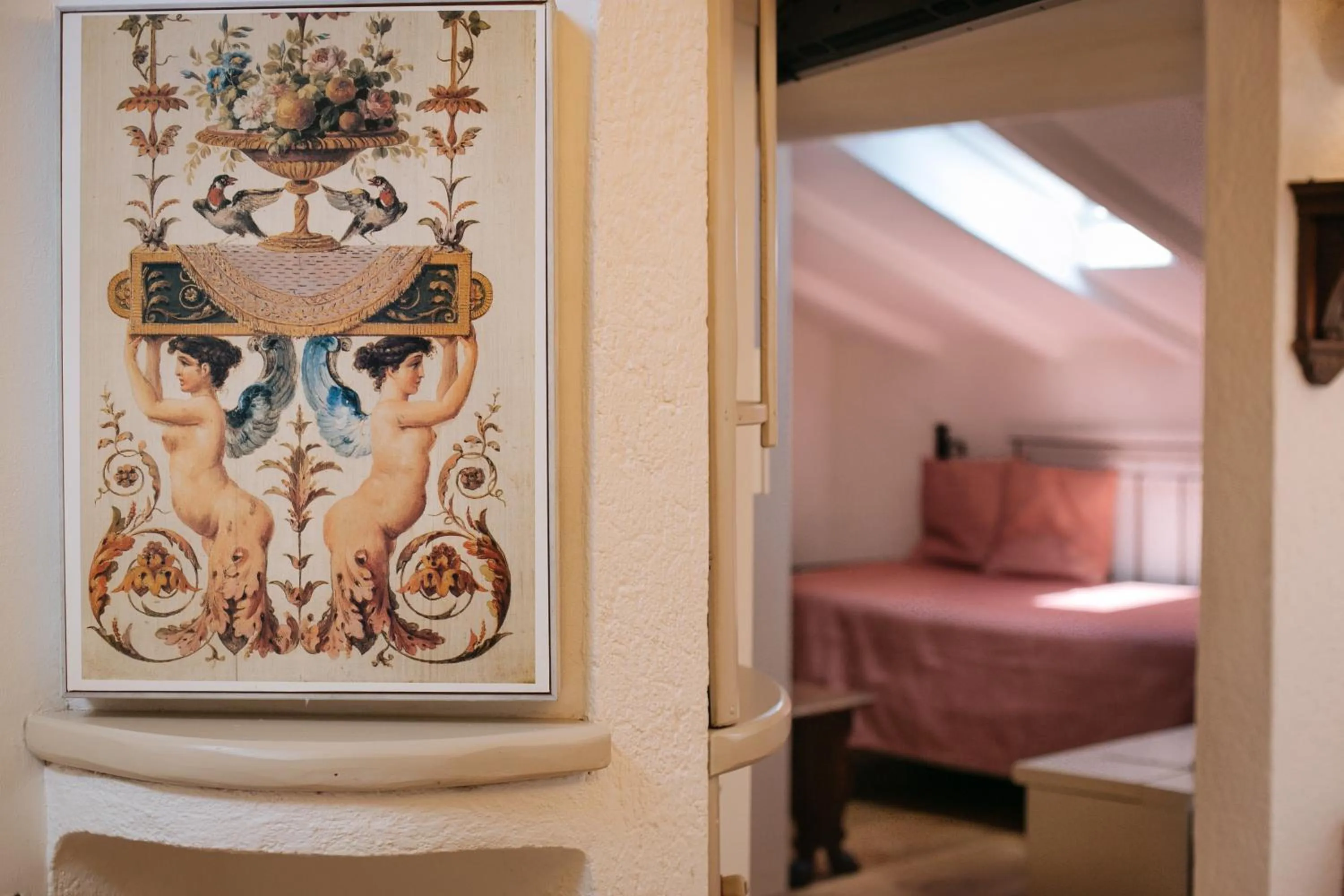 View (from property/room), Bed in Domus Socolatae Residenza d'Epoca Charming B&B - Adults Only