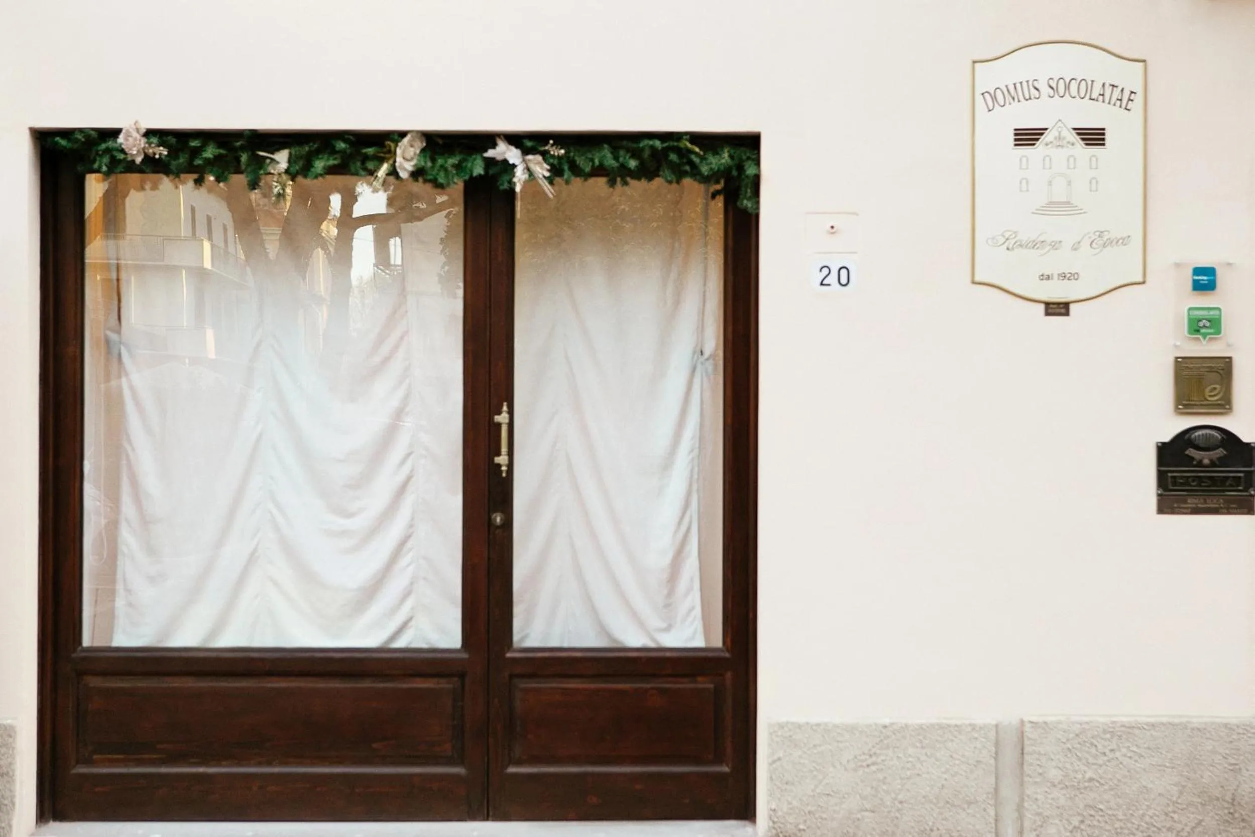 Facade/entrance in Domus Socolatae Residenza d'Epoca Charming B&B - Adults Only