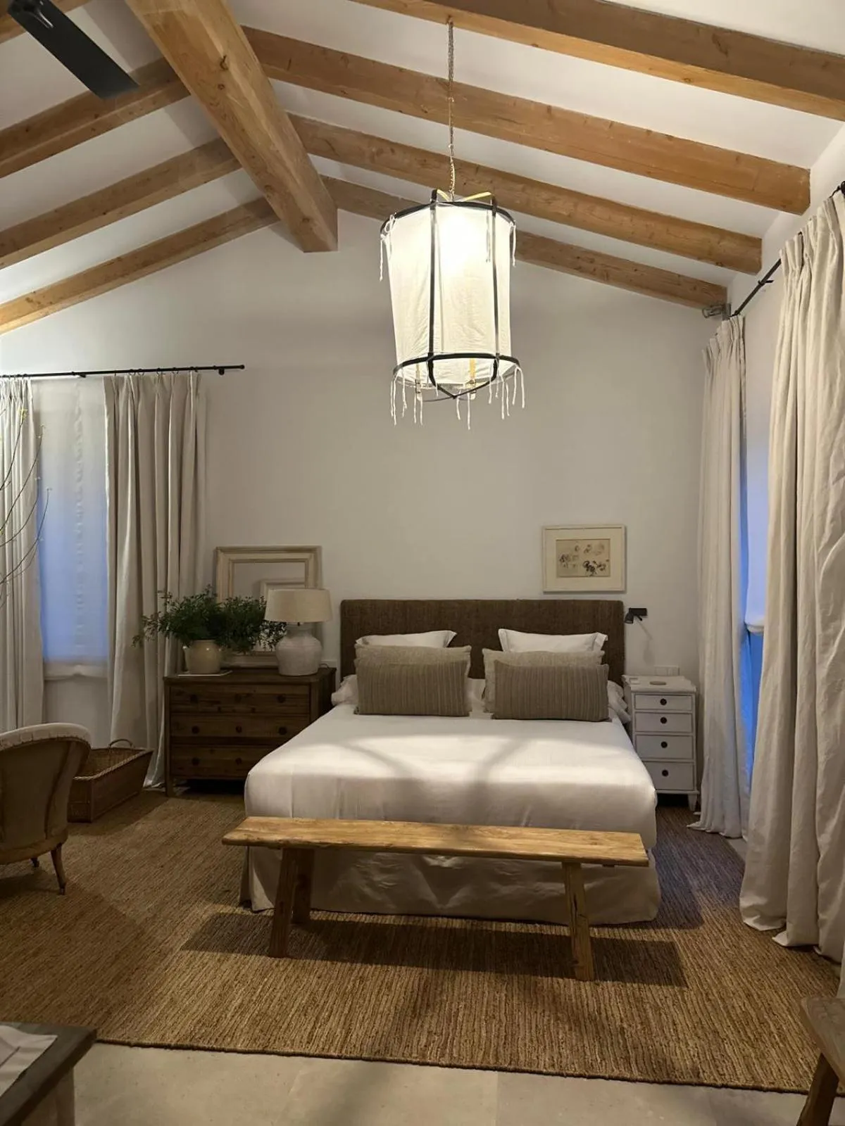 Bed in La Casa de los Tomillares