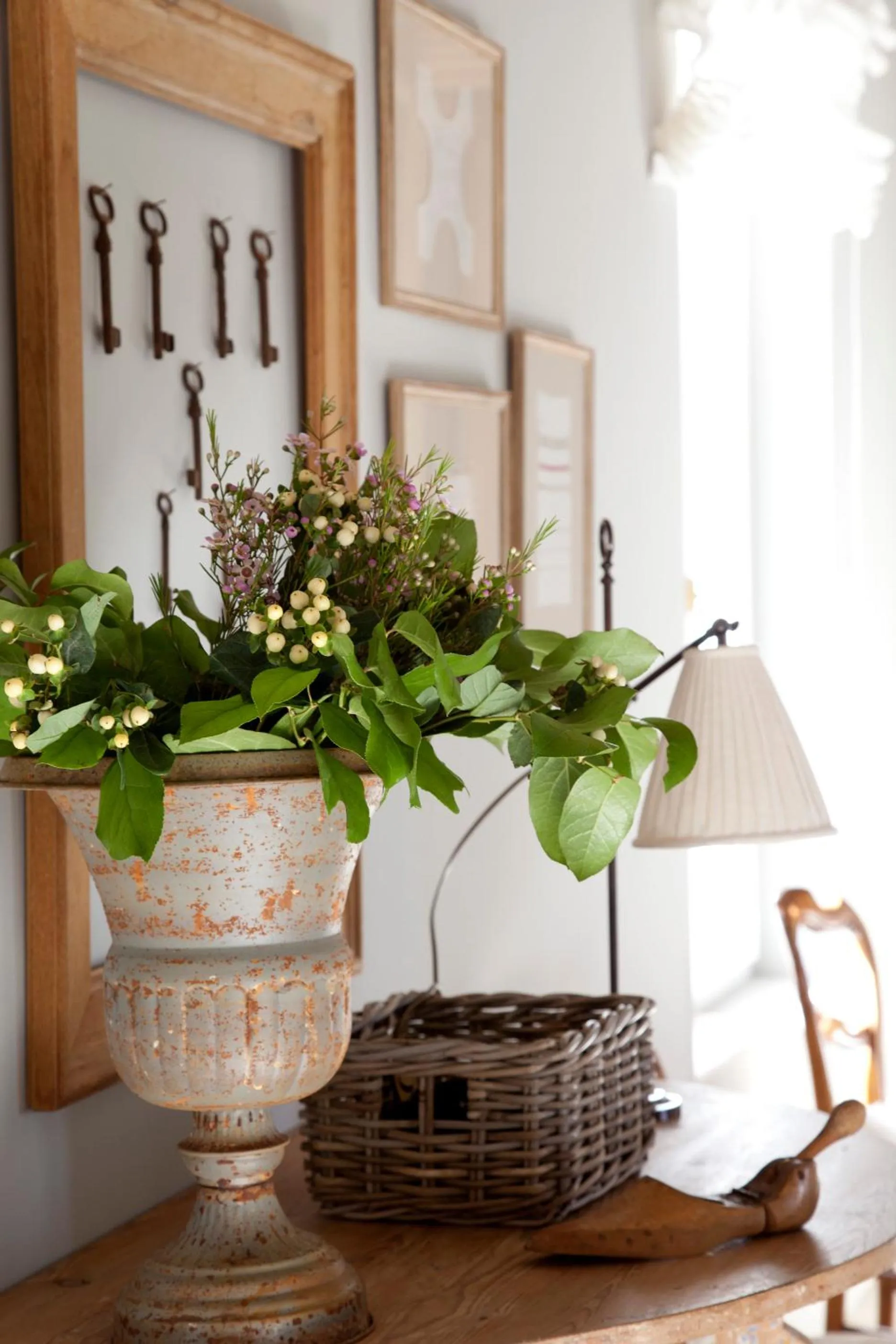 Decorative detail in La Casa de los Tomillares