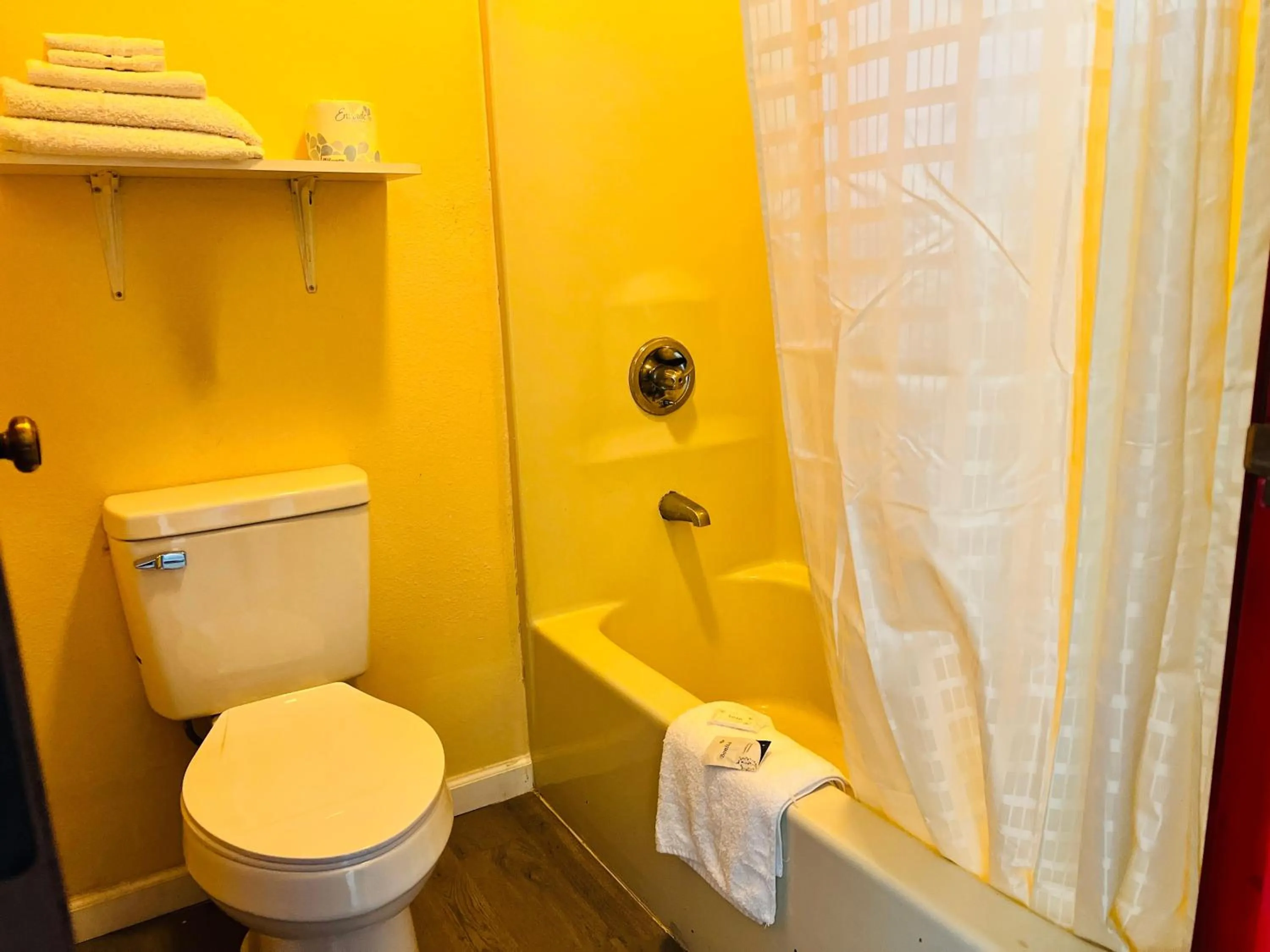 Bathroom in Rosewood Inn By OYO Union City I-69