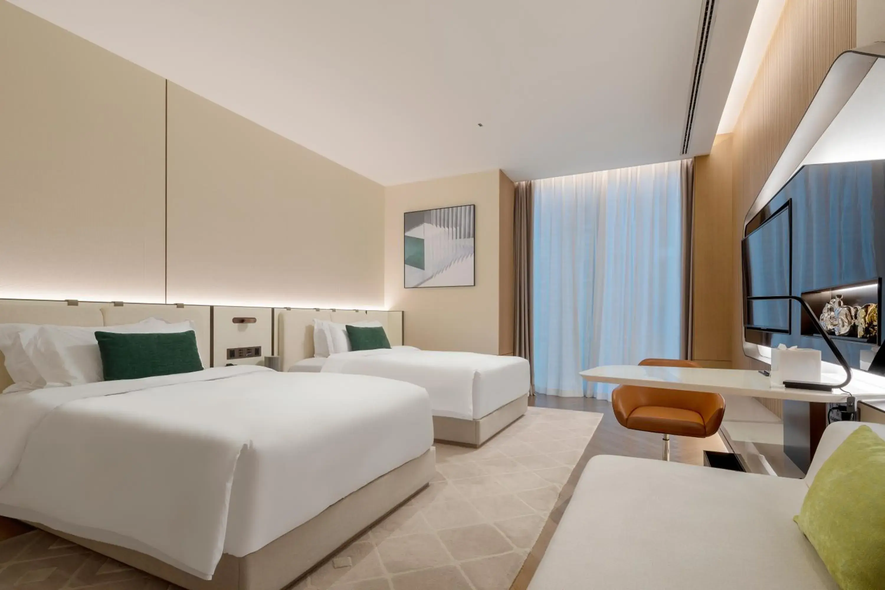Standard Twin Room in Shenzhen Ayearn Hotel Standard Twin Room in Shenzhen Ayearn Hotel