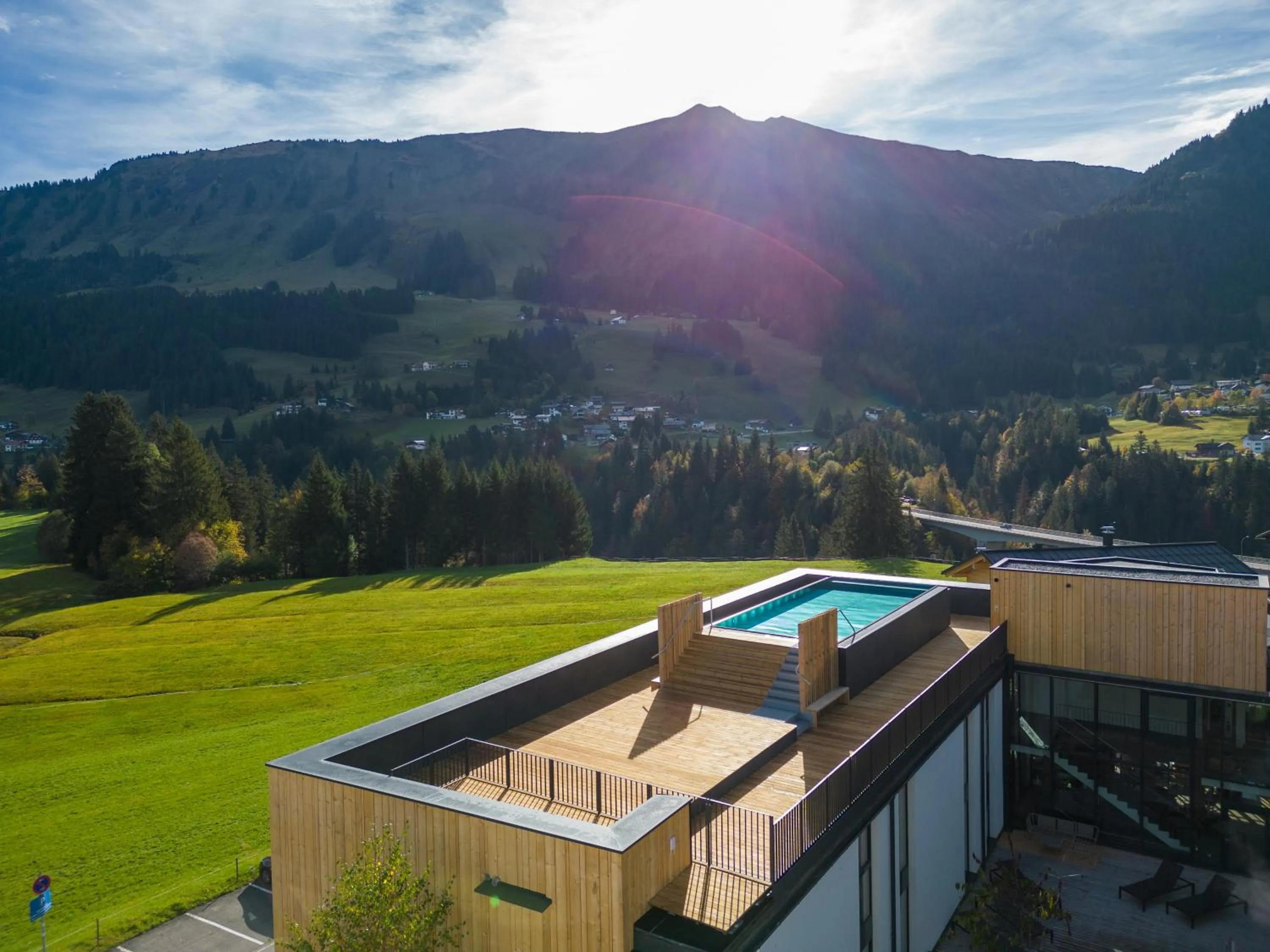 Swimming pool in Genuss- & Aktivhotel Sonnenburg