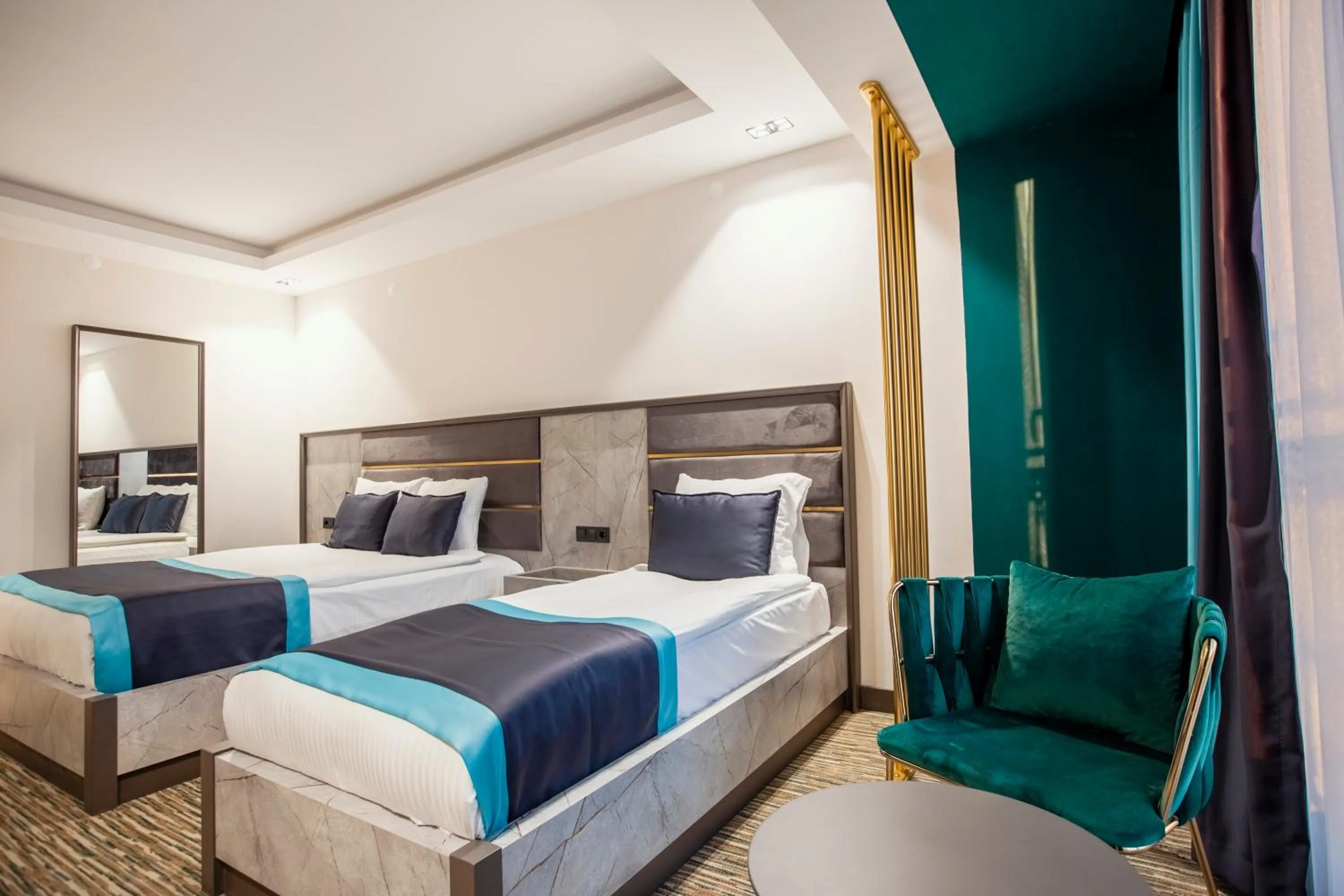 Bed in Elifim Resort Hotel