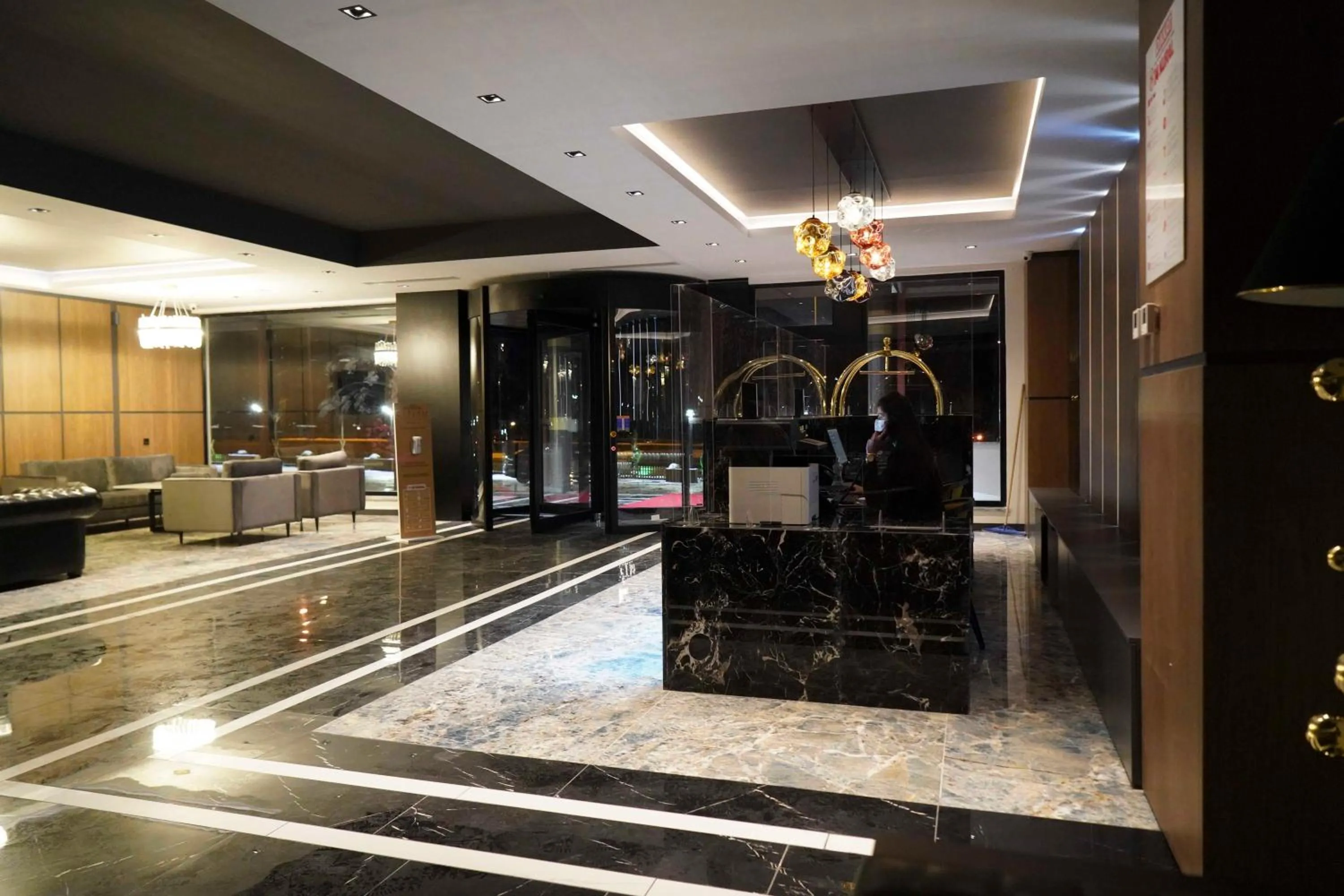 Lobby or reception in Elifim Resort Hotel