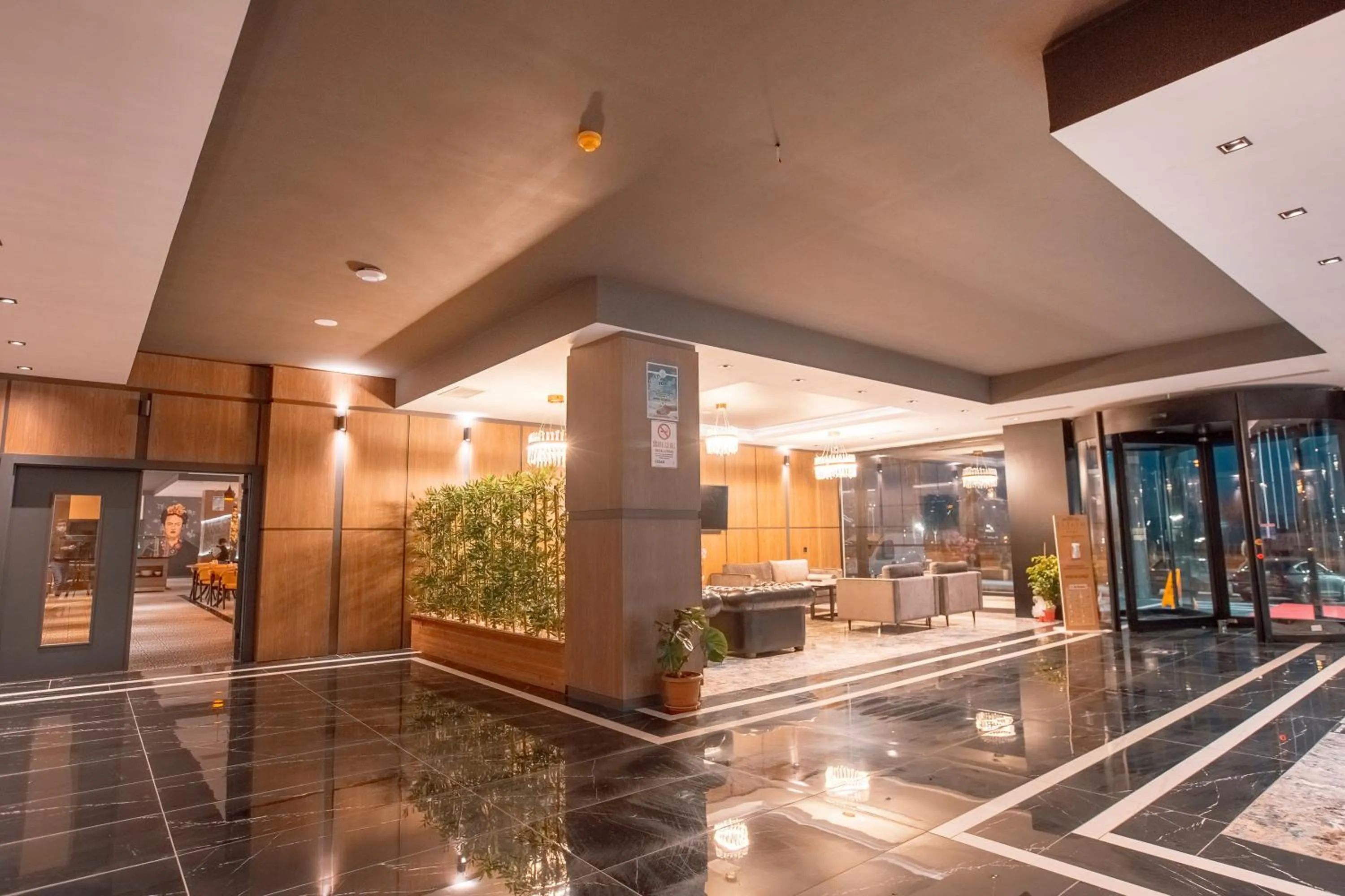 Lobby or reception in Elifim Resort Hotel