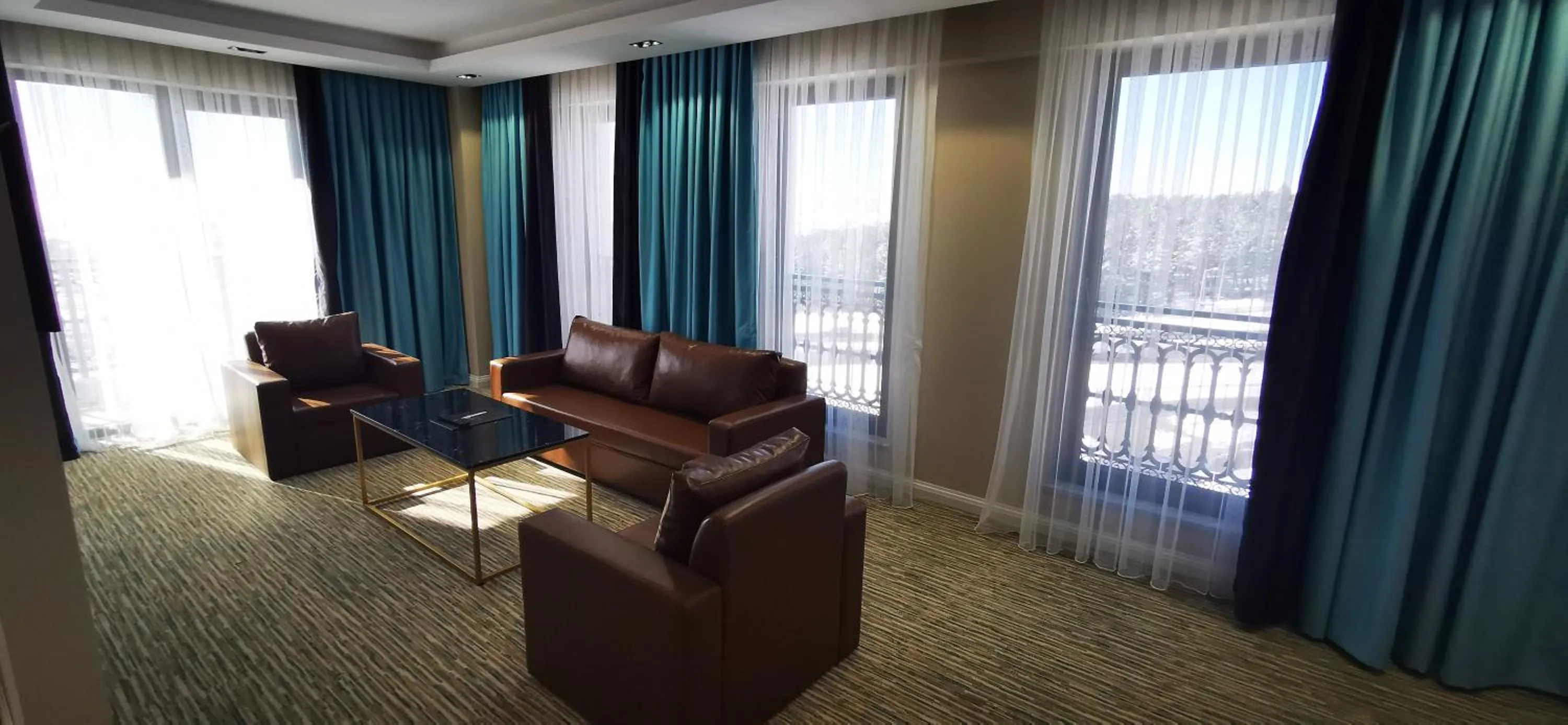 Seating area in Elifim Resort Hotel