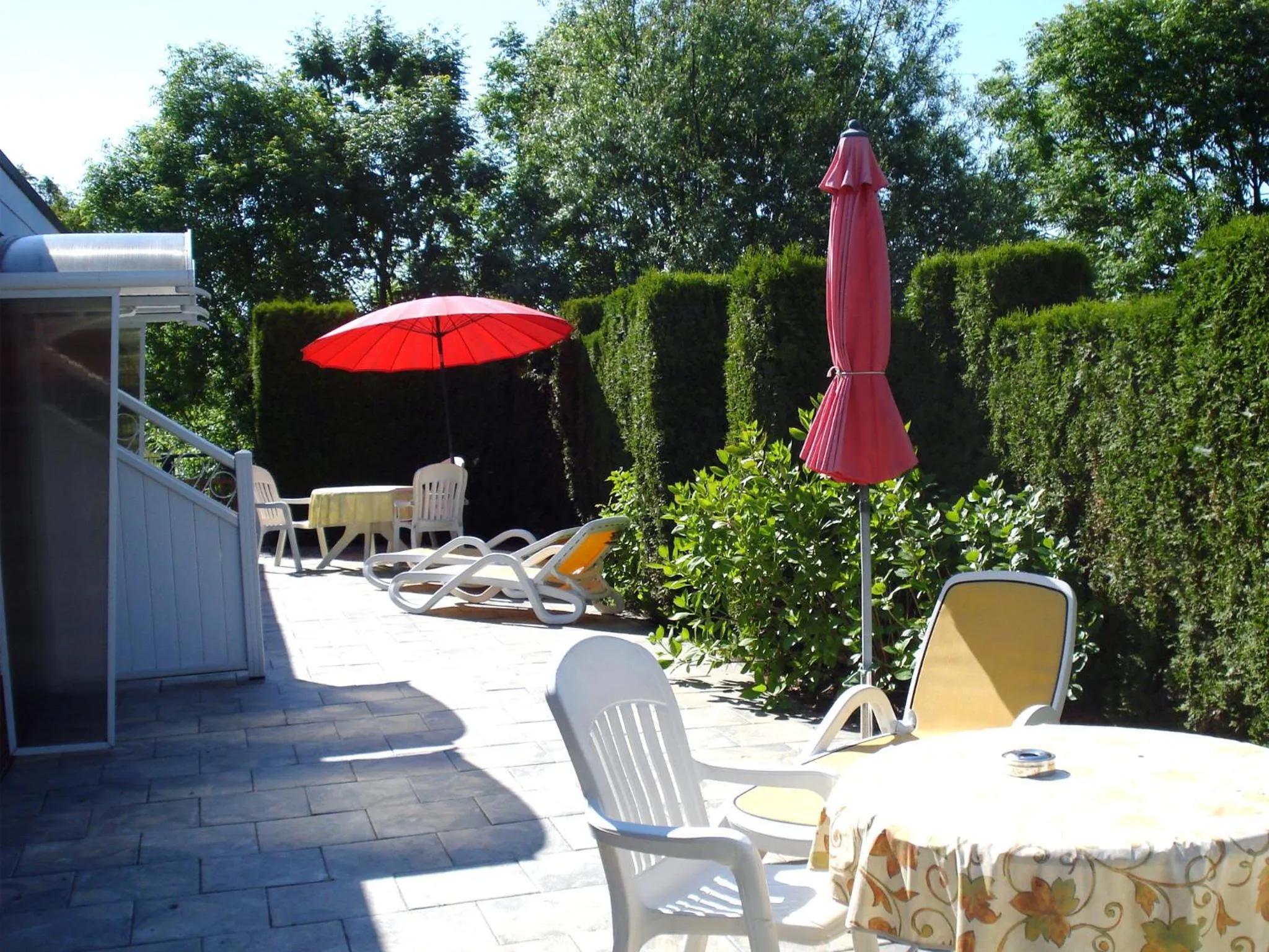 Patio in Hotel Zur Fischerklause