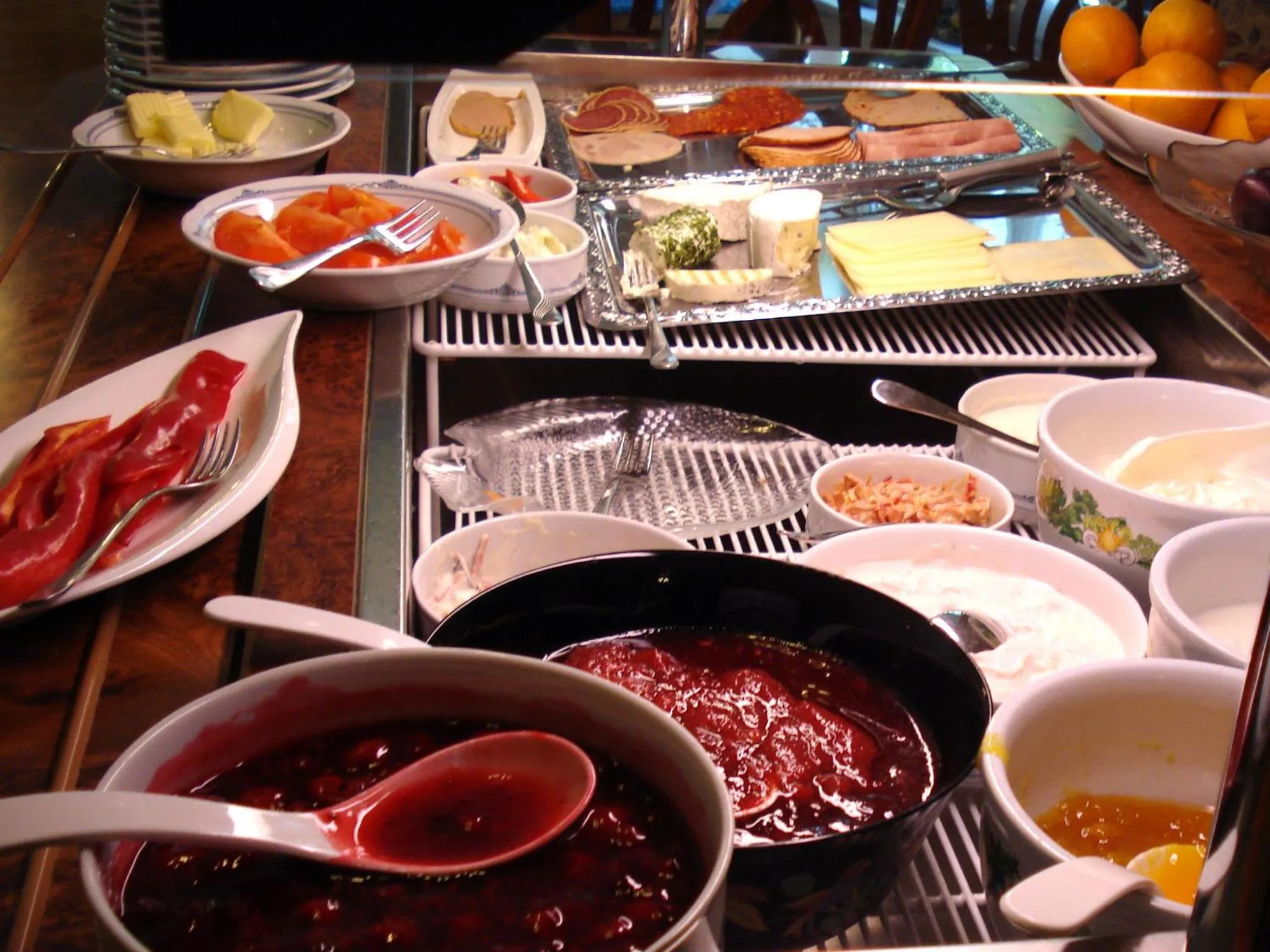 Food and drinks in Hotel Zur Fischerklause