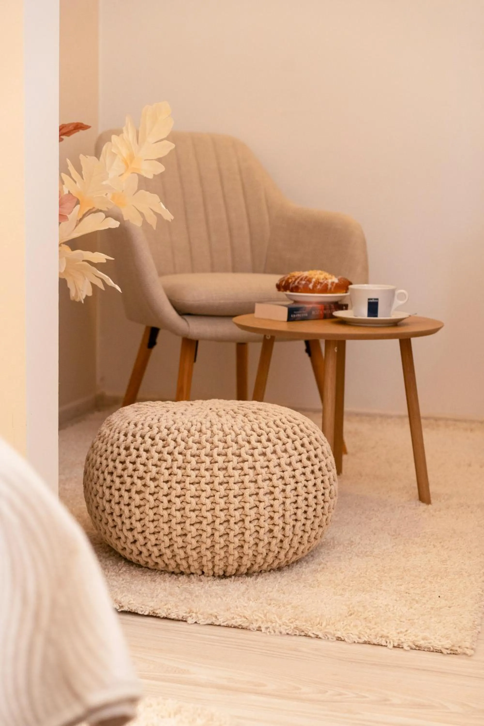 Seating area in Kazimierz Residence Apartments by Staymoovers