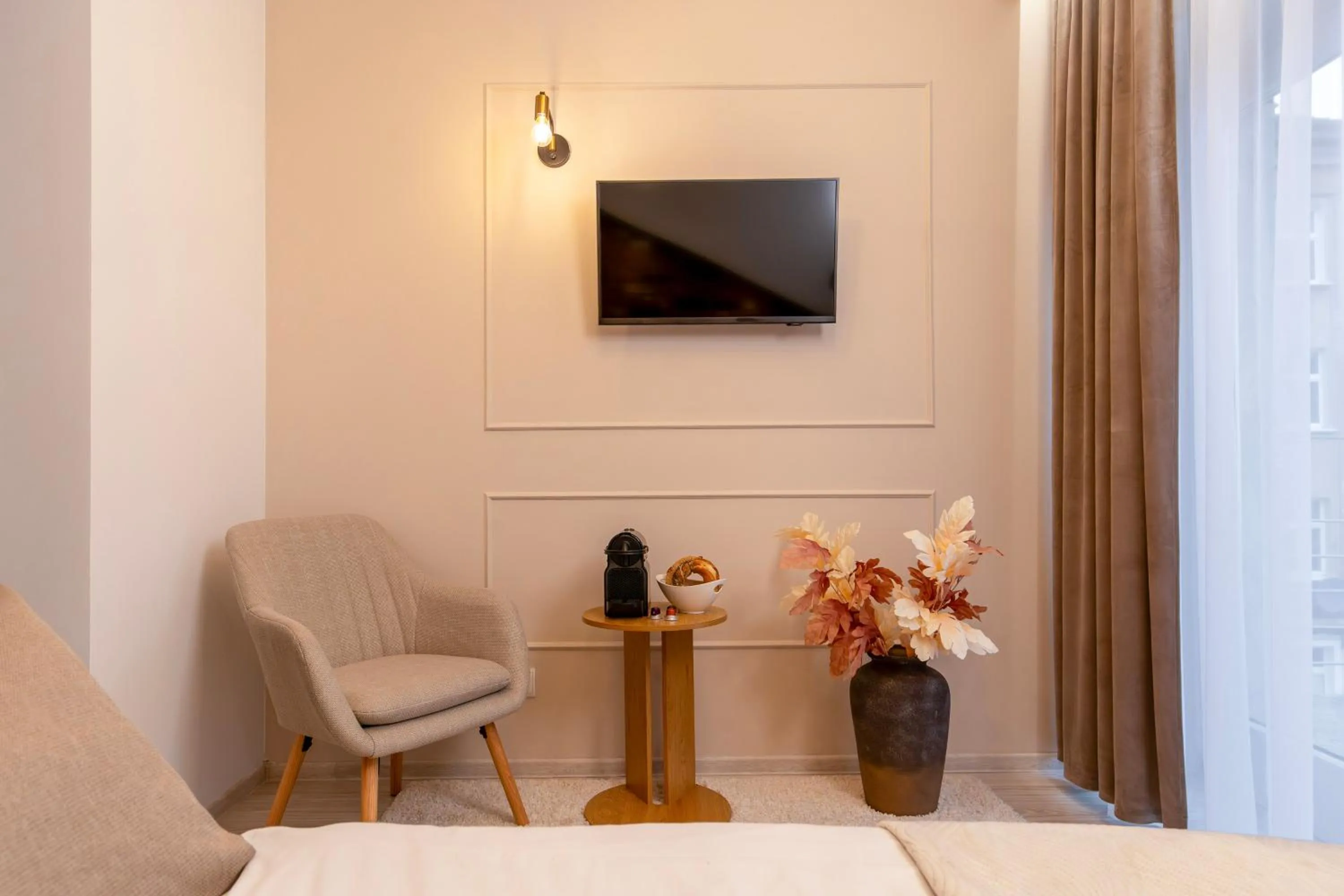 TV and multimedia in Kazimierz Residence Apartments by Staymoovers