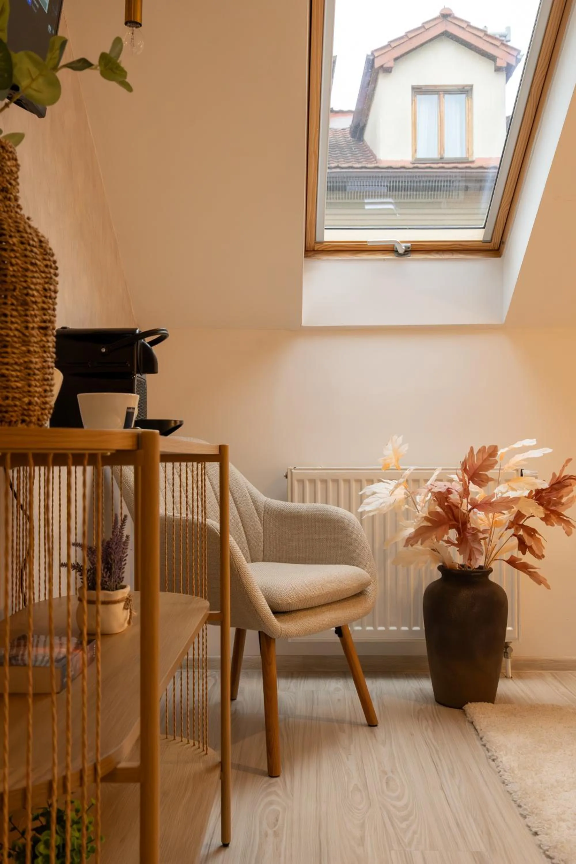 Seating area in Kazimierz Residence Apartments by Staymoovers