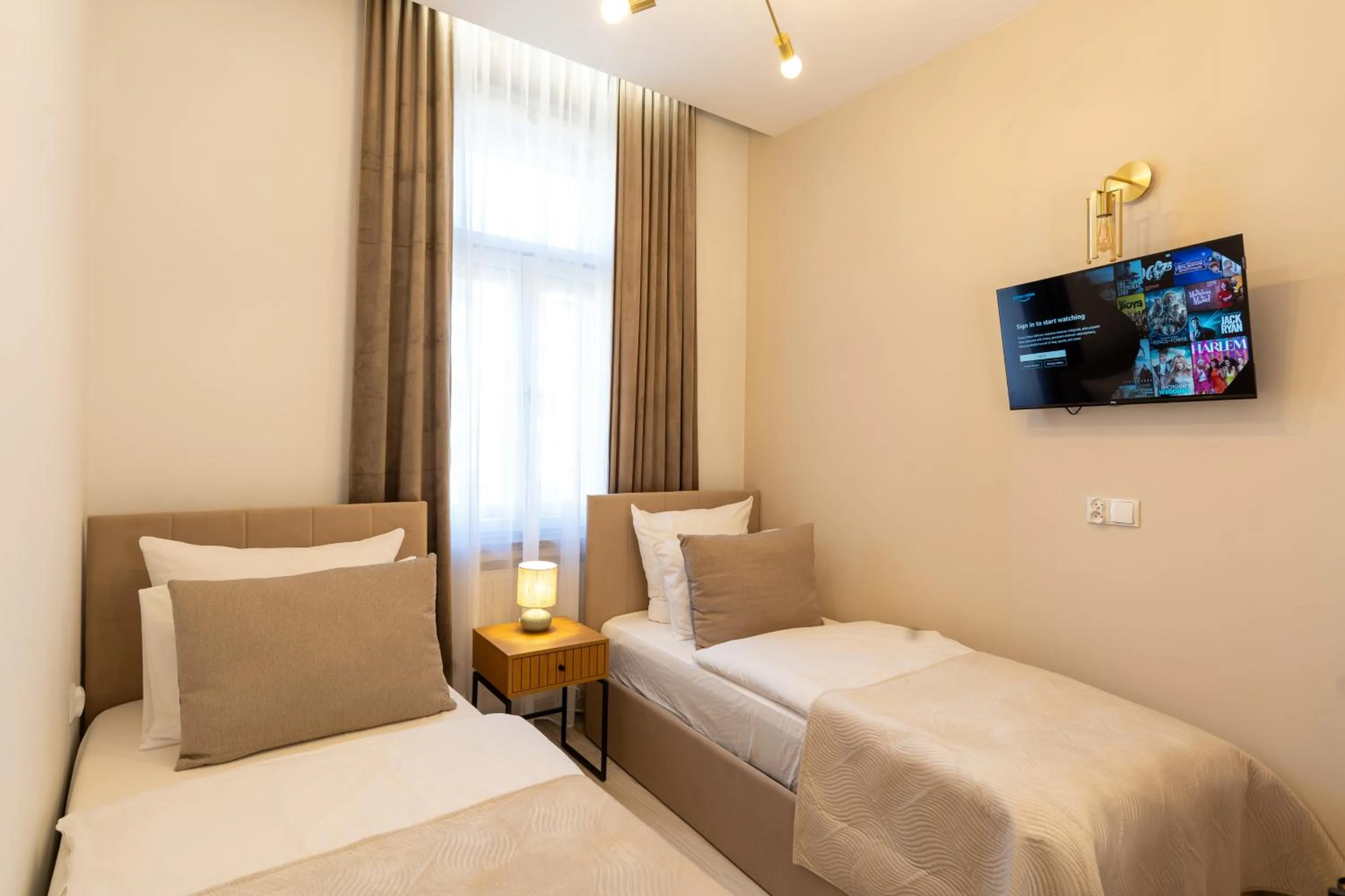 Bed in Kazimierz Residence Apartments by Staymoovers