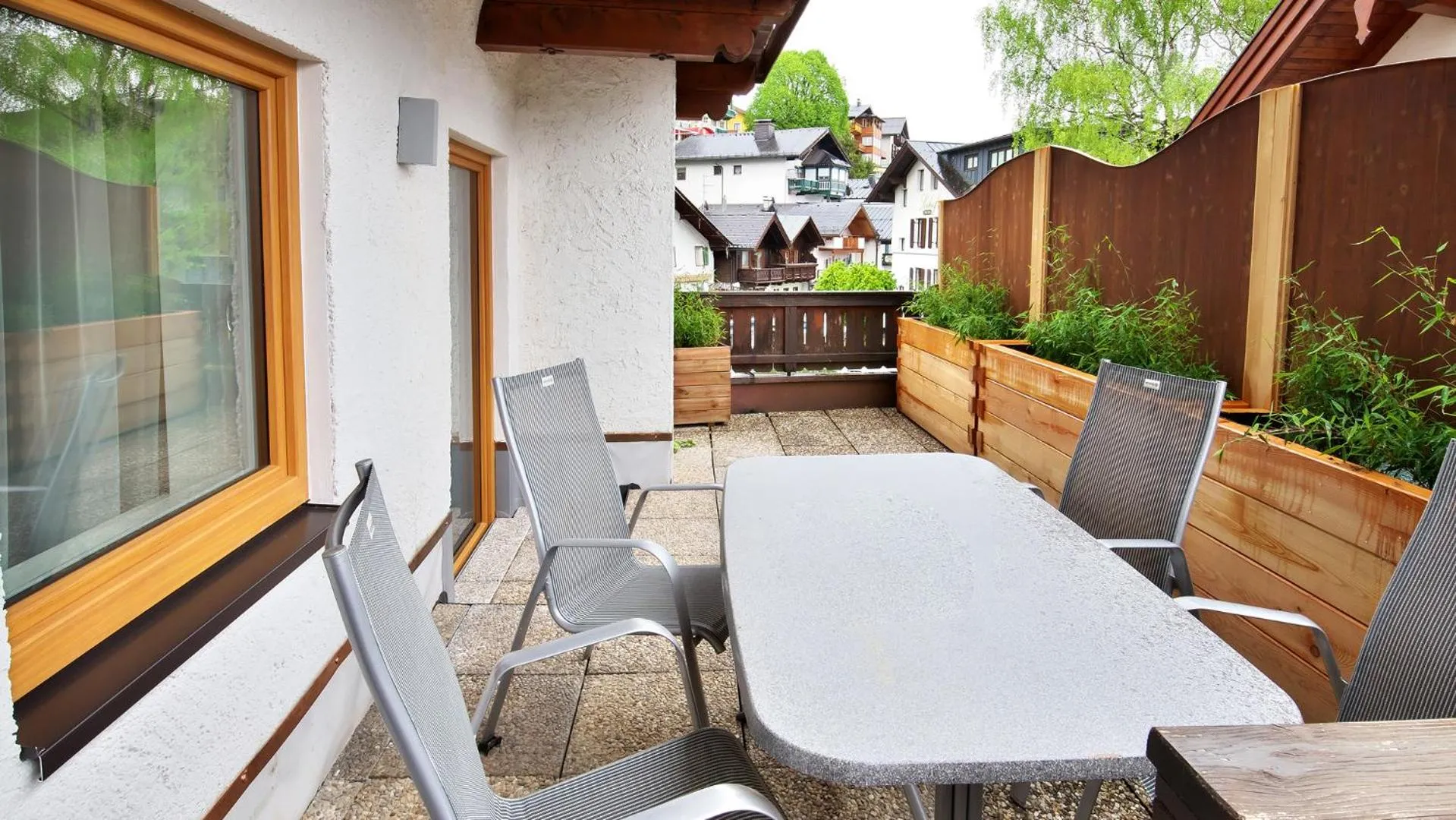 Balcony/Terrace in Hotel Weisser Hirsch