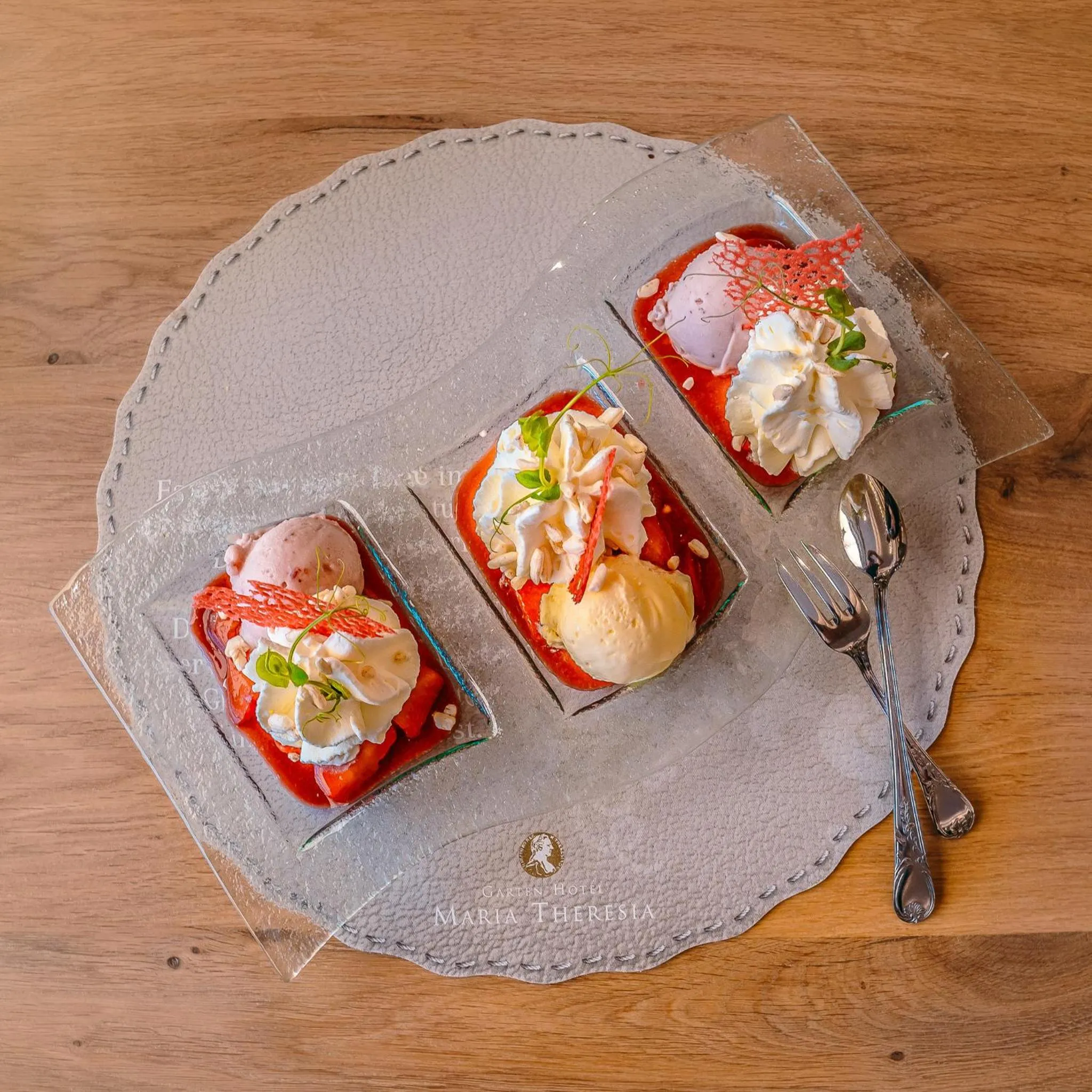 Restaurant/places to eat in Gartenhotel Maria Theresia