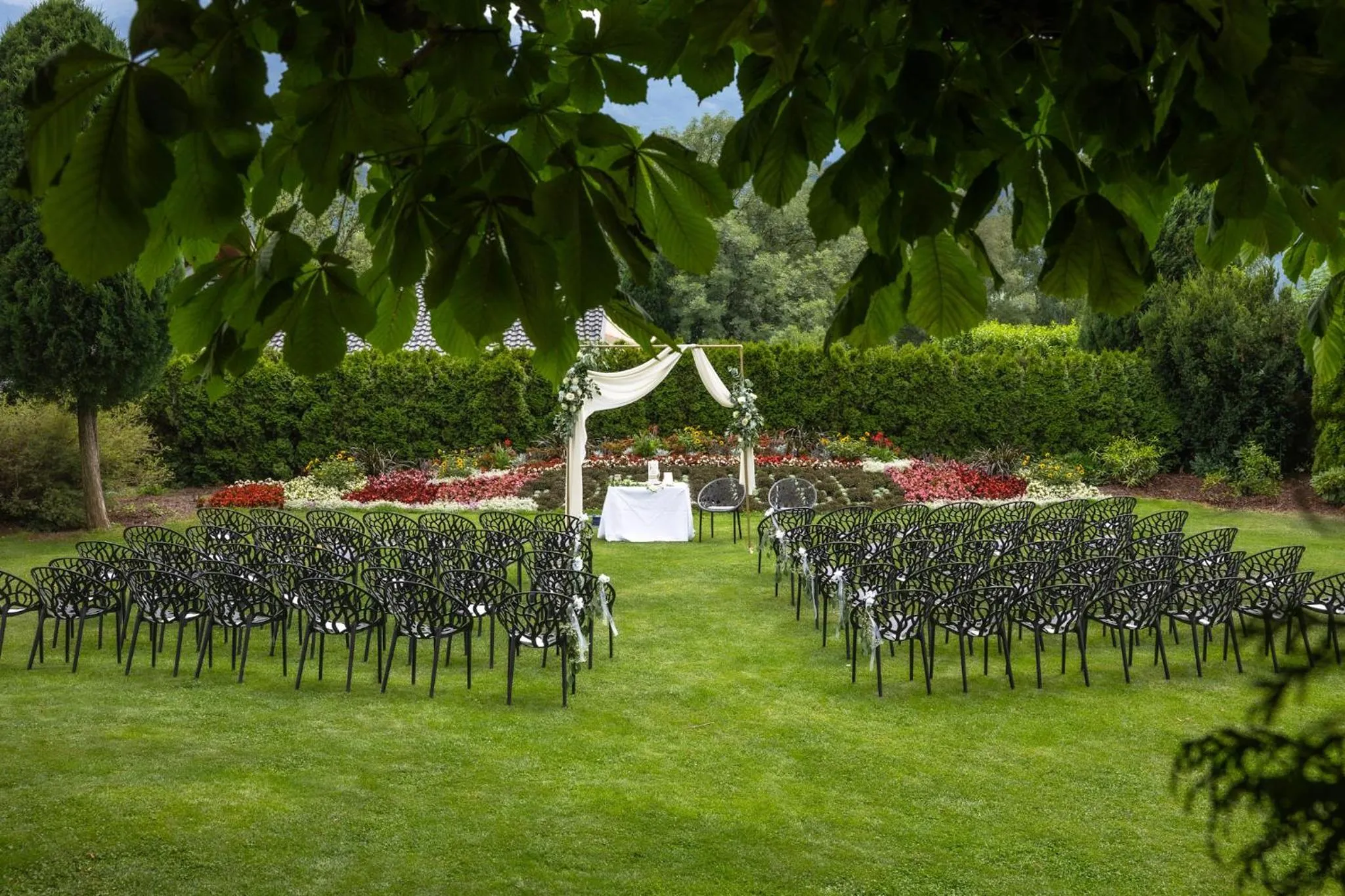 Garden in Gartenhotel Maria Theresia