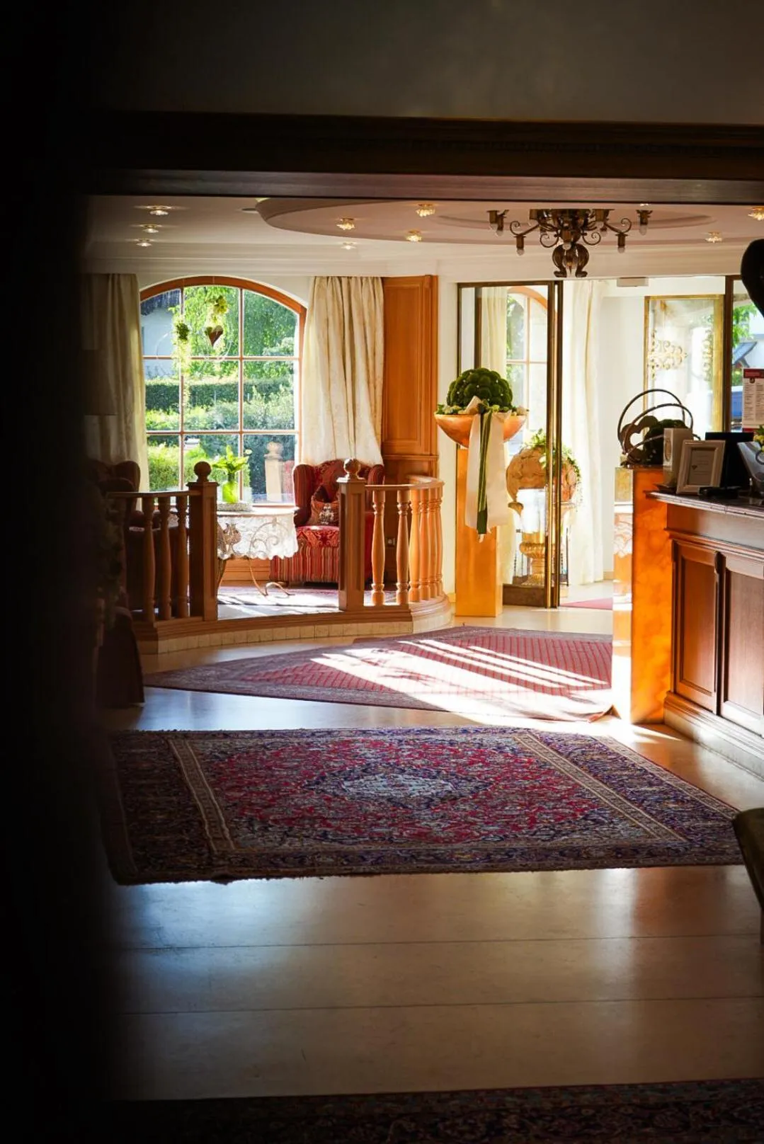 Lobby or reception in Gartenhotel Maria Theresia