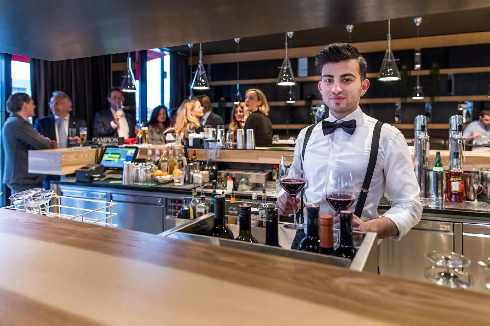 Lounge or bar in voco Villach by IHG